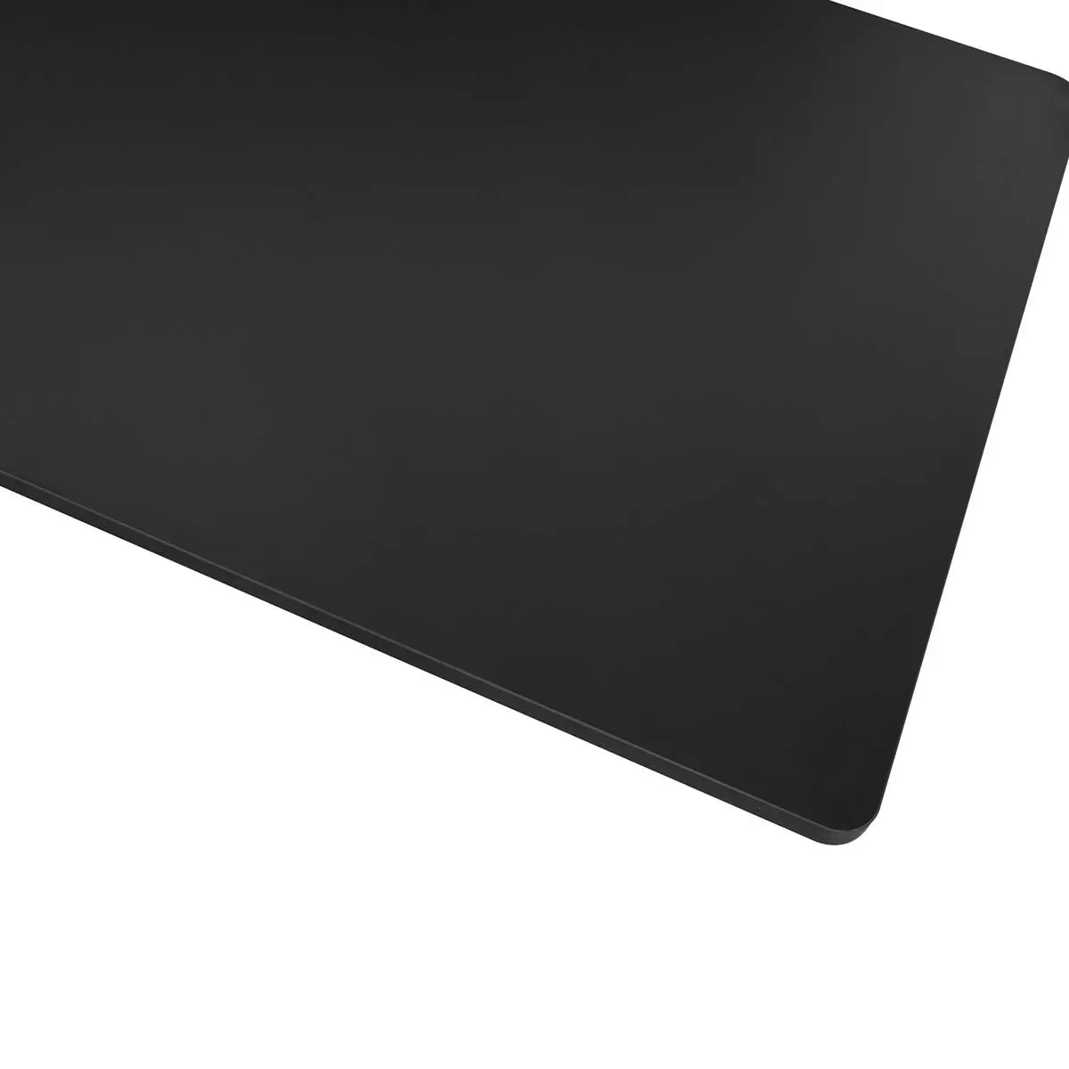Dellonda Black Rectangular Desktop 1400 x 700mm, 1" Thickness - DH21 - Image 4