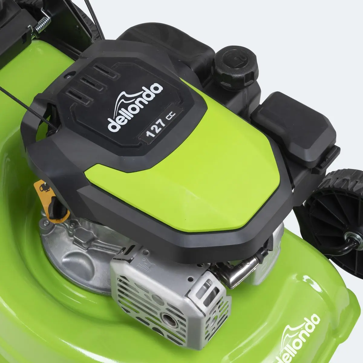 Dellonda Hand-Propelled Petrol Lawnmower Grass Cutter, 127cc 16"/41cm 4-Stroke - Image 11