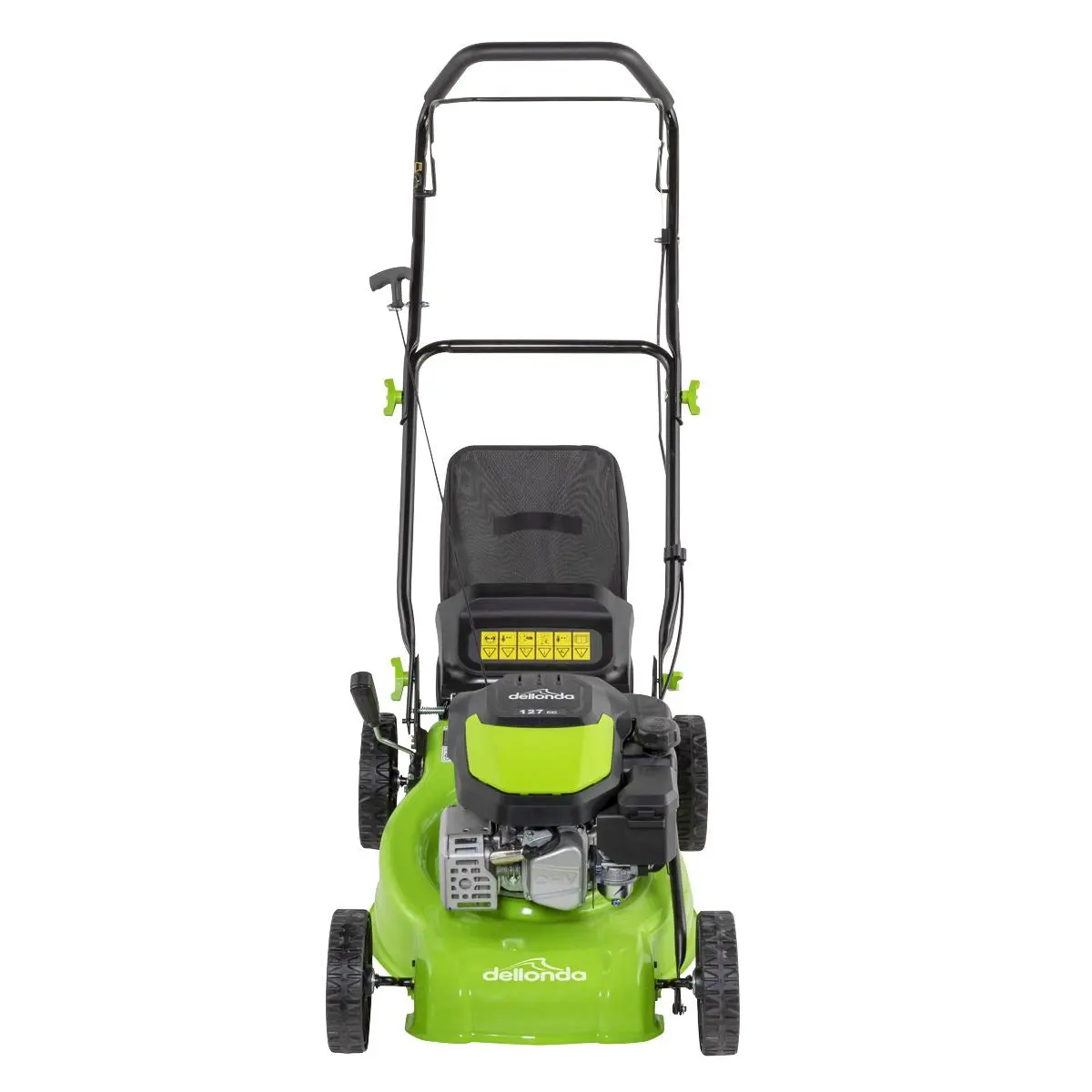 Dellonda Hand-Propelled Petrol Lawnmower Grass Cutter, 127cc 16"/41cm 4-Stroke - Image 9