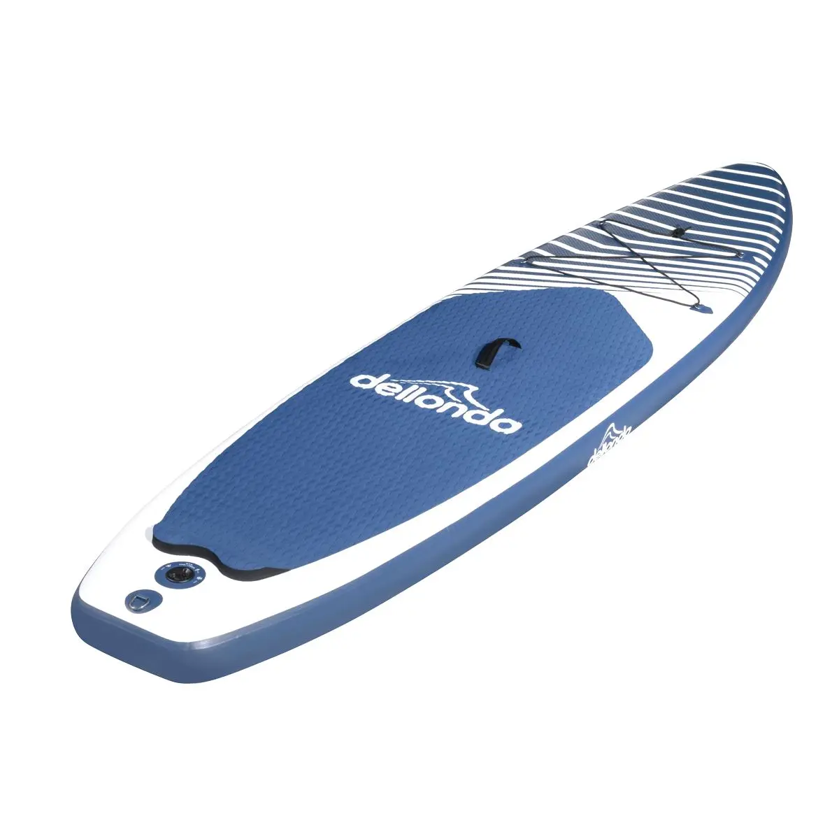 Dellonda Inflatable Stand Up Paddle Board 10'2" - Light Blue - Image 7