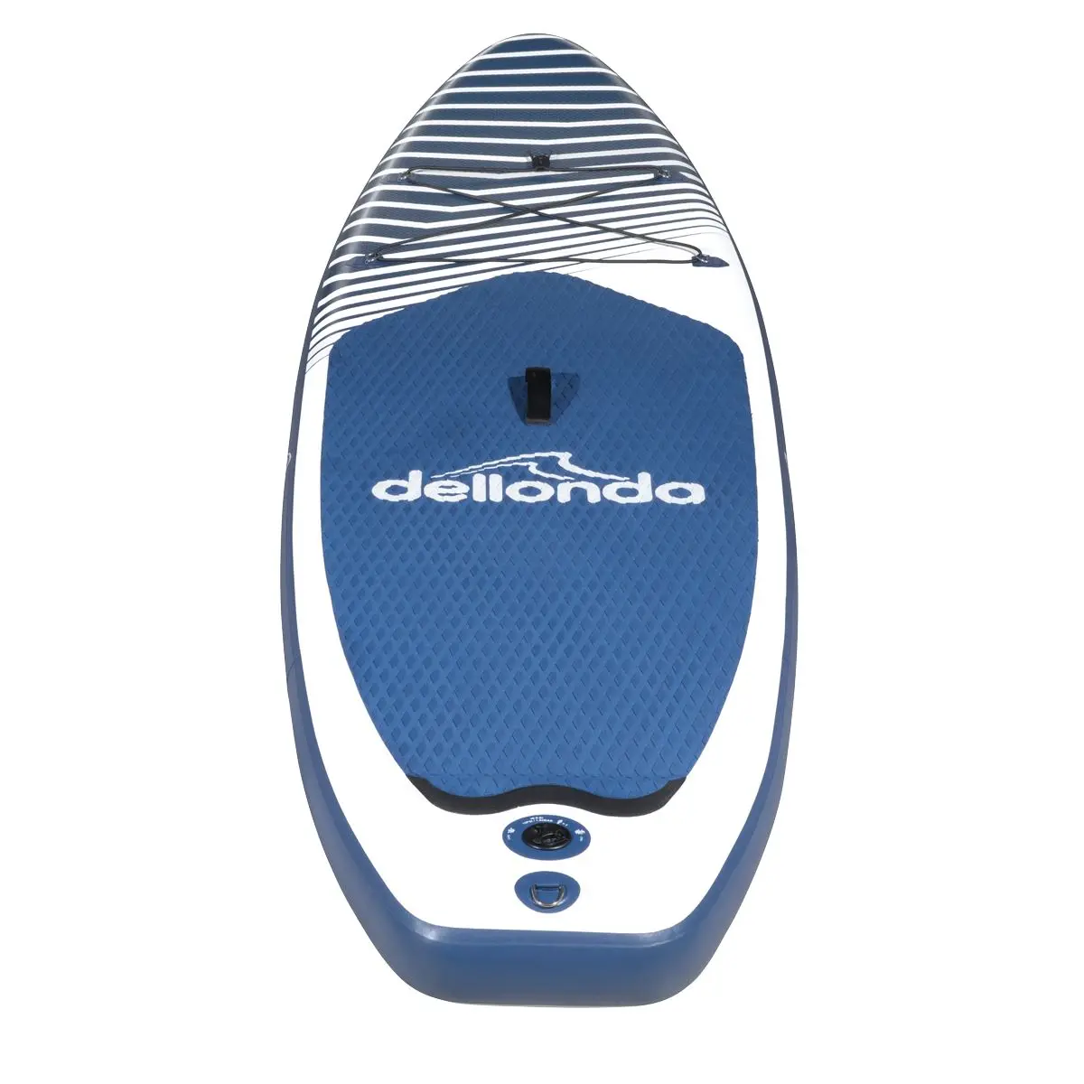 Dellonda Inflatable Stand Up Paddle Board 10'2" - Light Blue - Image 9