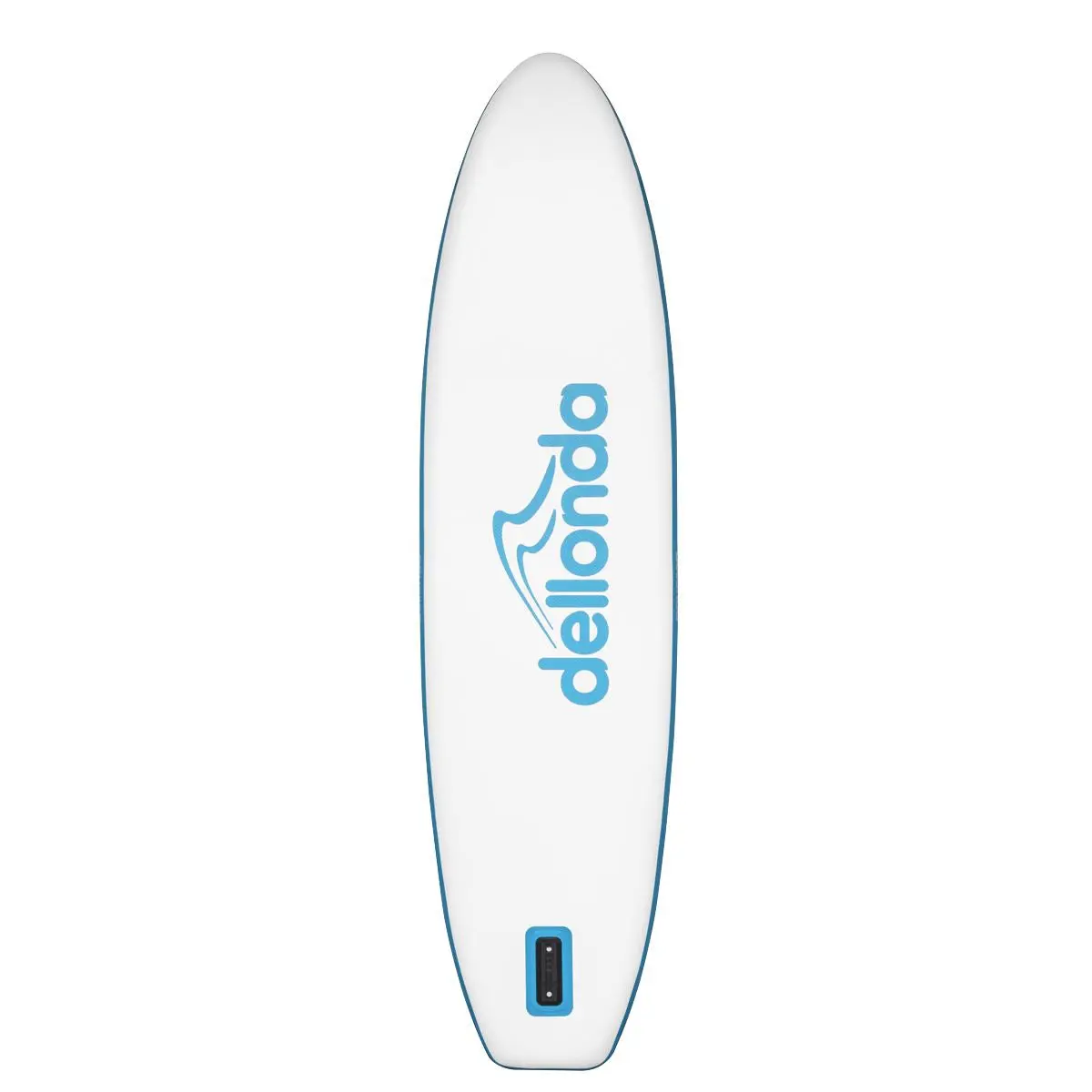 Dellonda Inflatable Stand Up Paddle Board 10'6" - Blue/White - Image 21