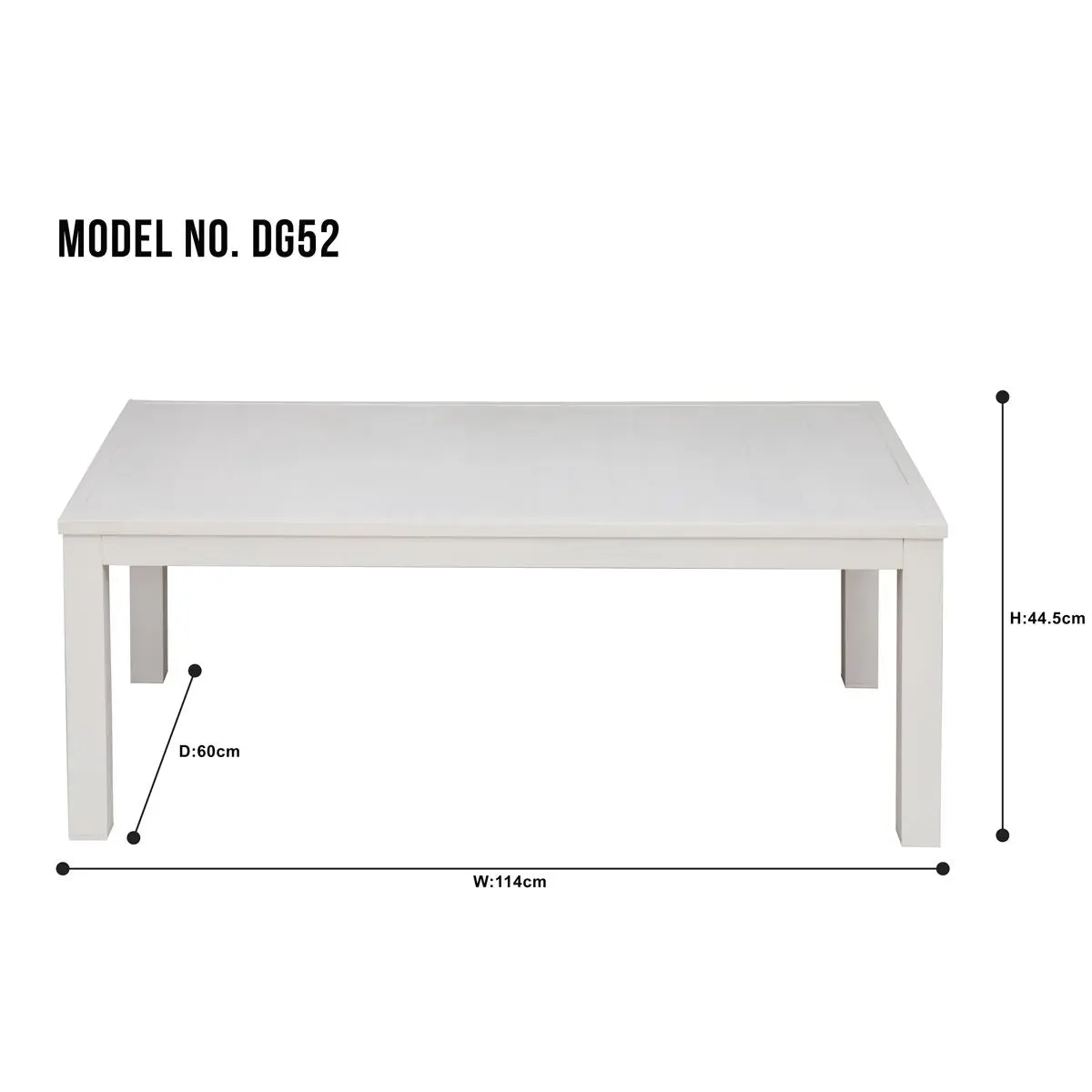 Dellonda Kyoto 4-Piece Aluminium Outdoor Garden Sofa Arm Chair Coffee Table Set - Image 7