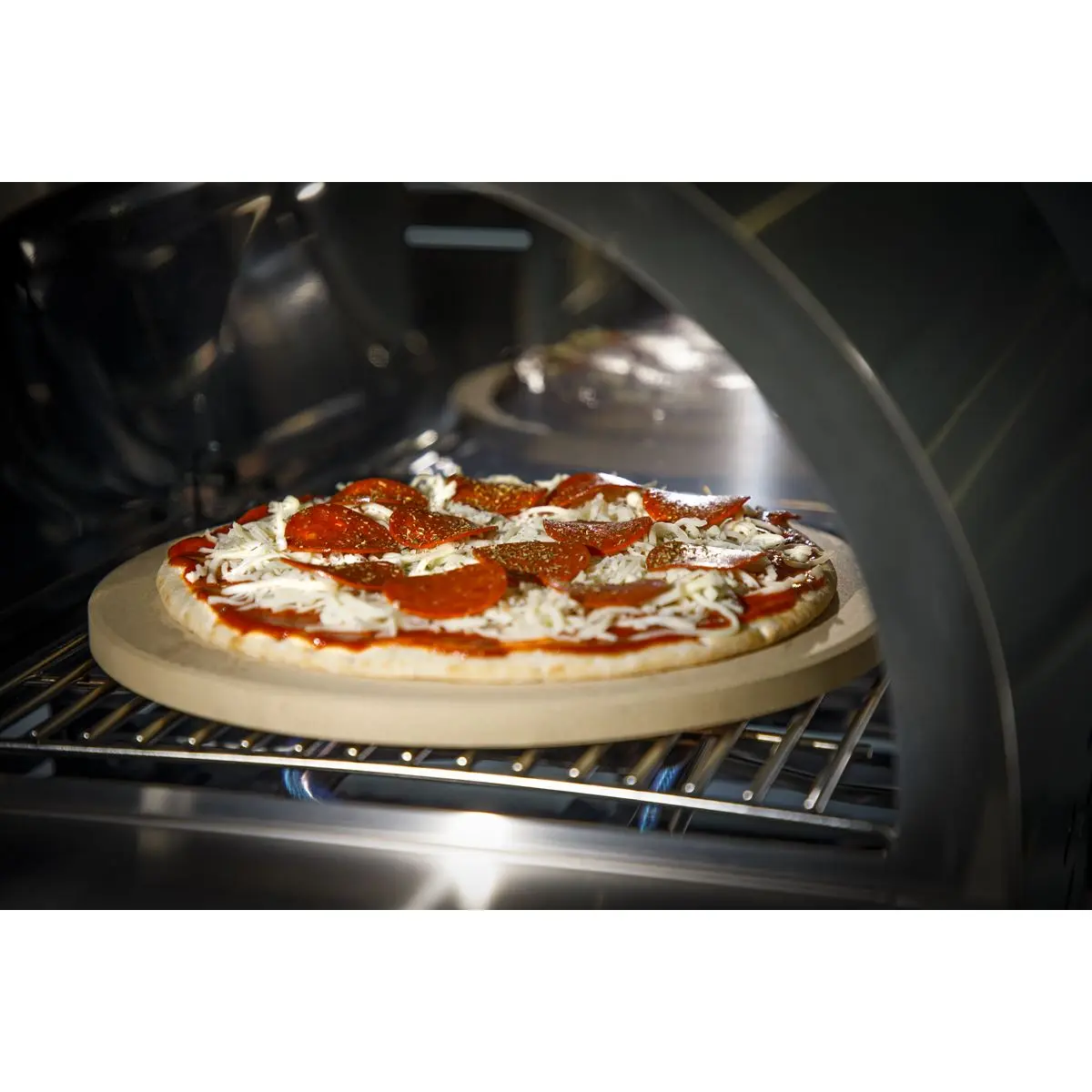 Dellonda Outdoor Tabletop Gas Powered Pizza Oven with Temperature Display - DG104 - Image 14