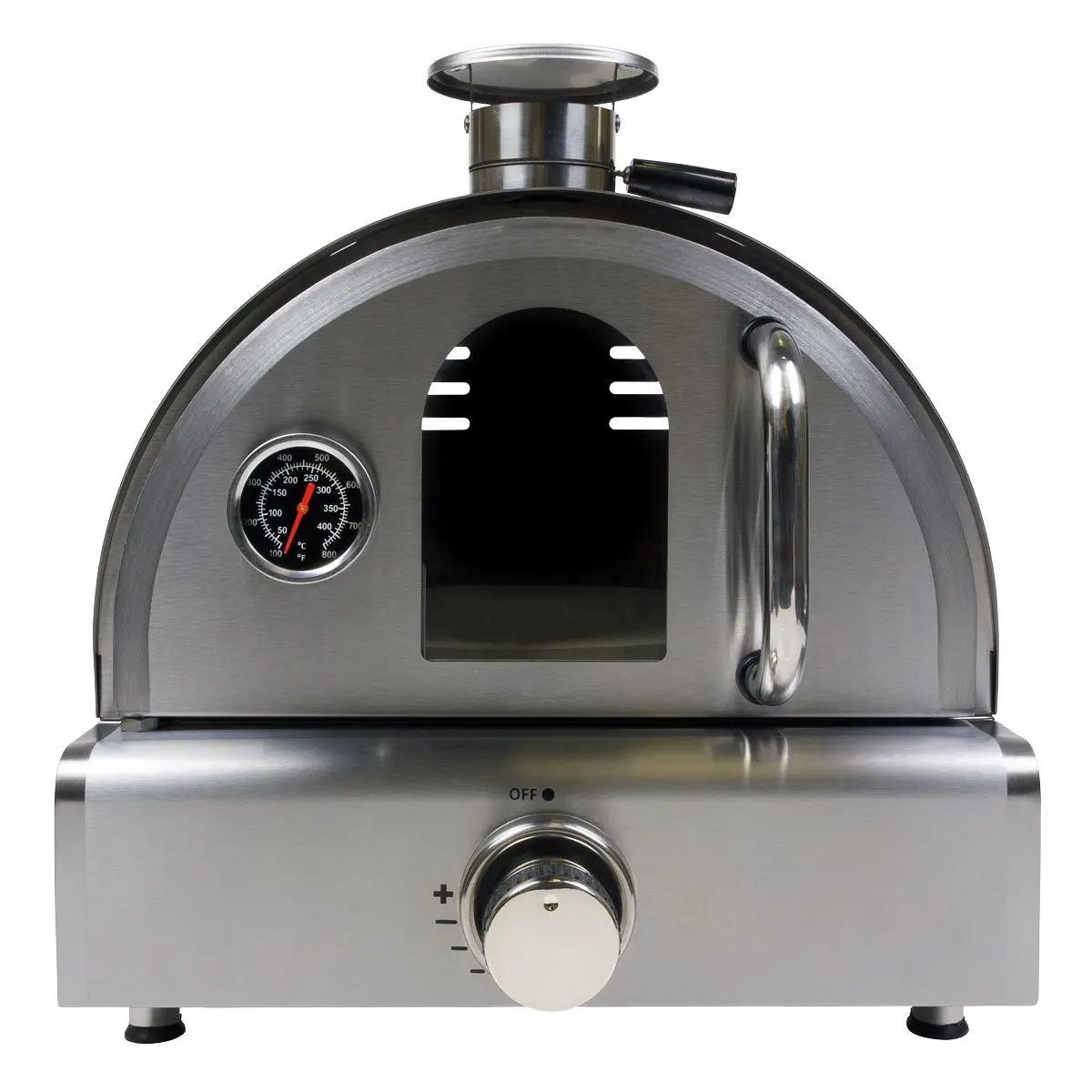 Dellonda Outdoor Tabletop Gas Powered Pizza Oven with Temperature Display - DG104 - Image 3