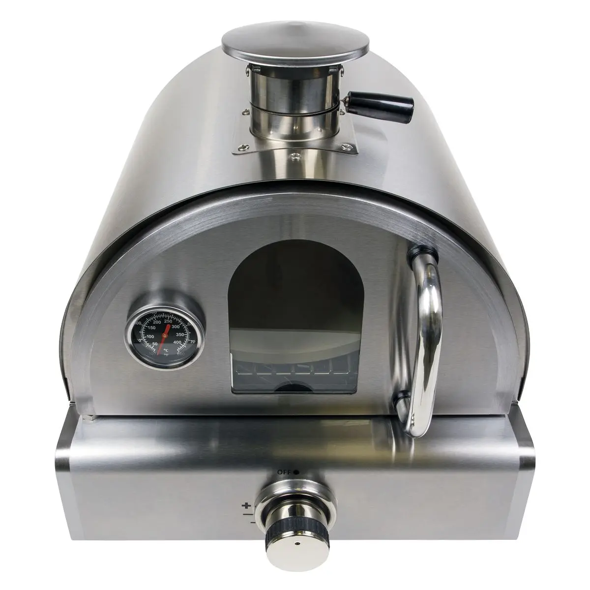 Dellonda Outdoor Tabletop Gas Powered Pizza Oven with Temperature Display - DG104 - Image 5