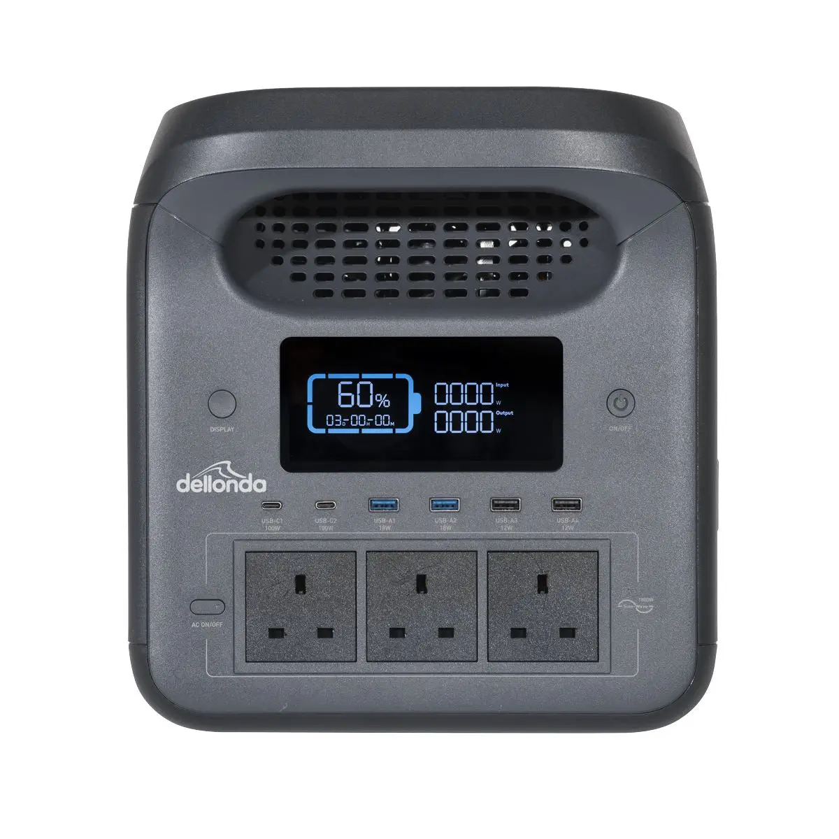 Dellonda Portable Power Station 1800W - Image 8