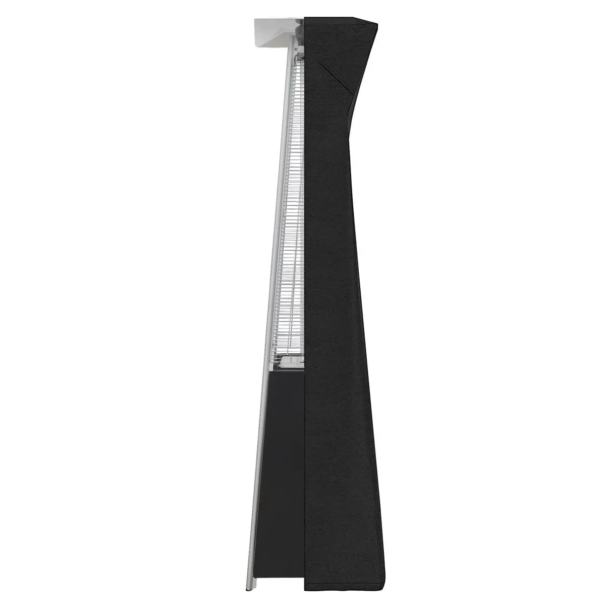 Dellonda Pyramid Gas Tower Patio Heater Water-Resistant Cover 2280 x 470mm, Black - Image 4