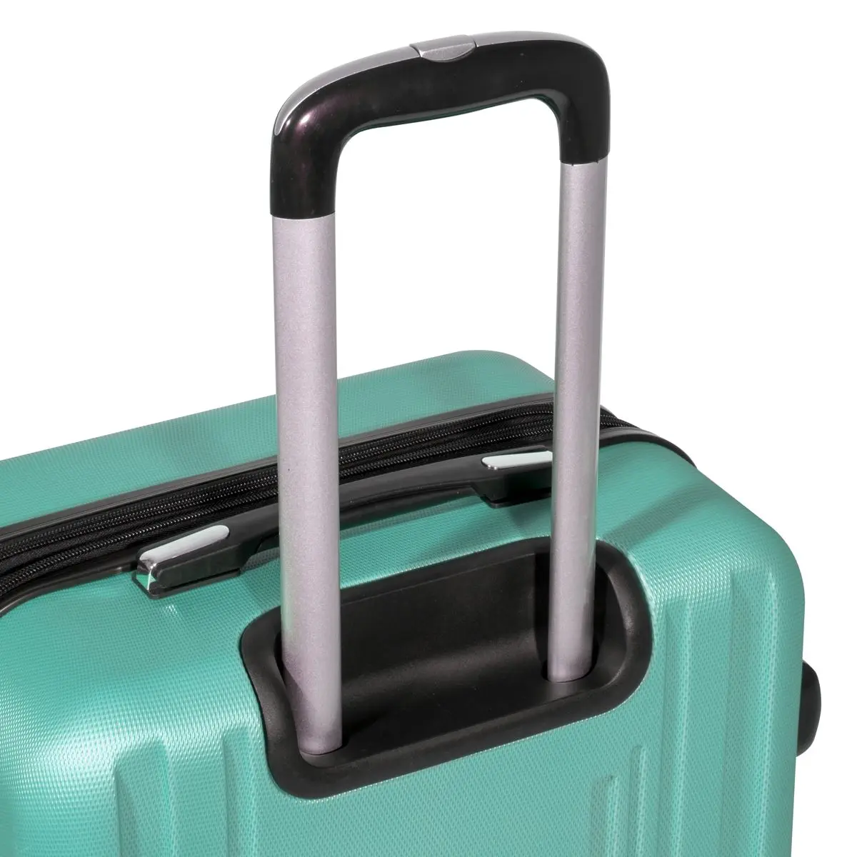 Dellonda Set 3-Piece Lightweight ABS Luggage Set with Integrated TSA Approved Combination Lock - Teal - DL126 - Image 4