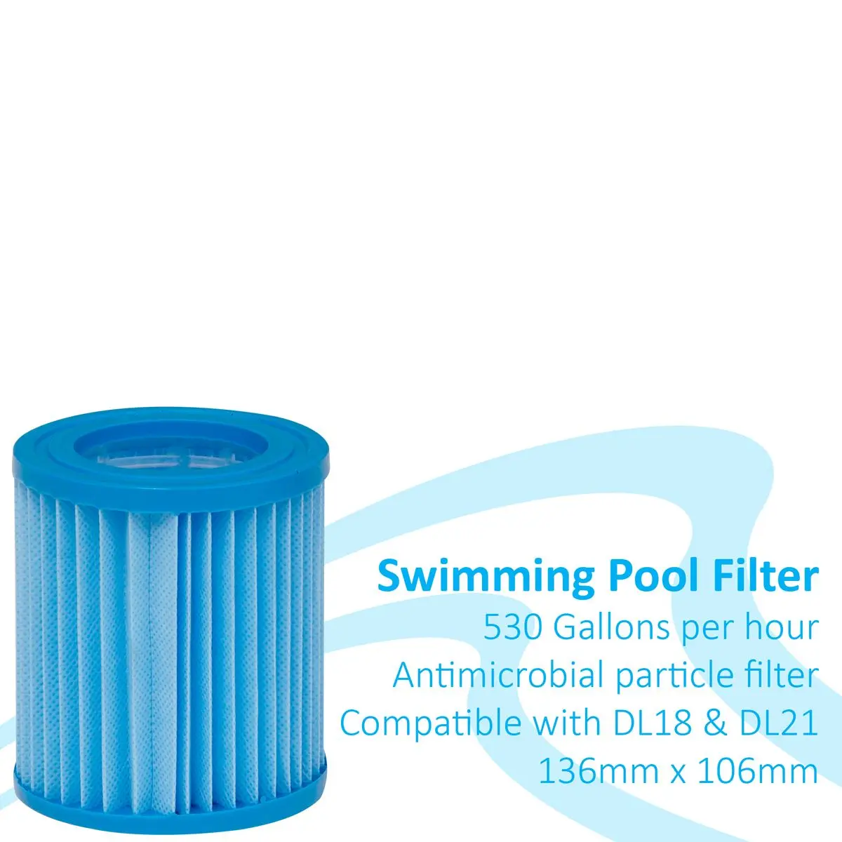 Dellonda Swimming Pool Antimicrobial Filter Cartridge - DL38 - Image 4
