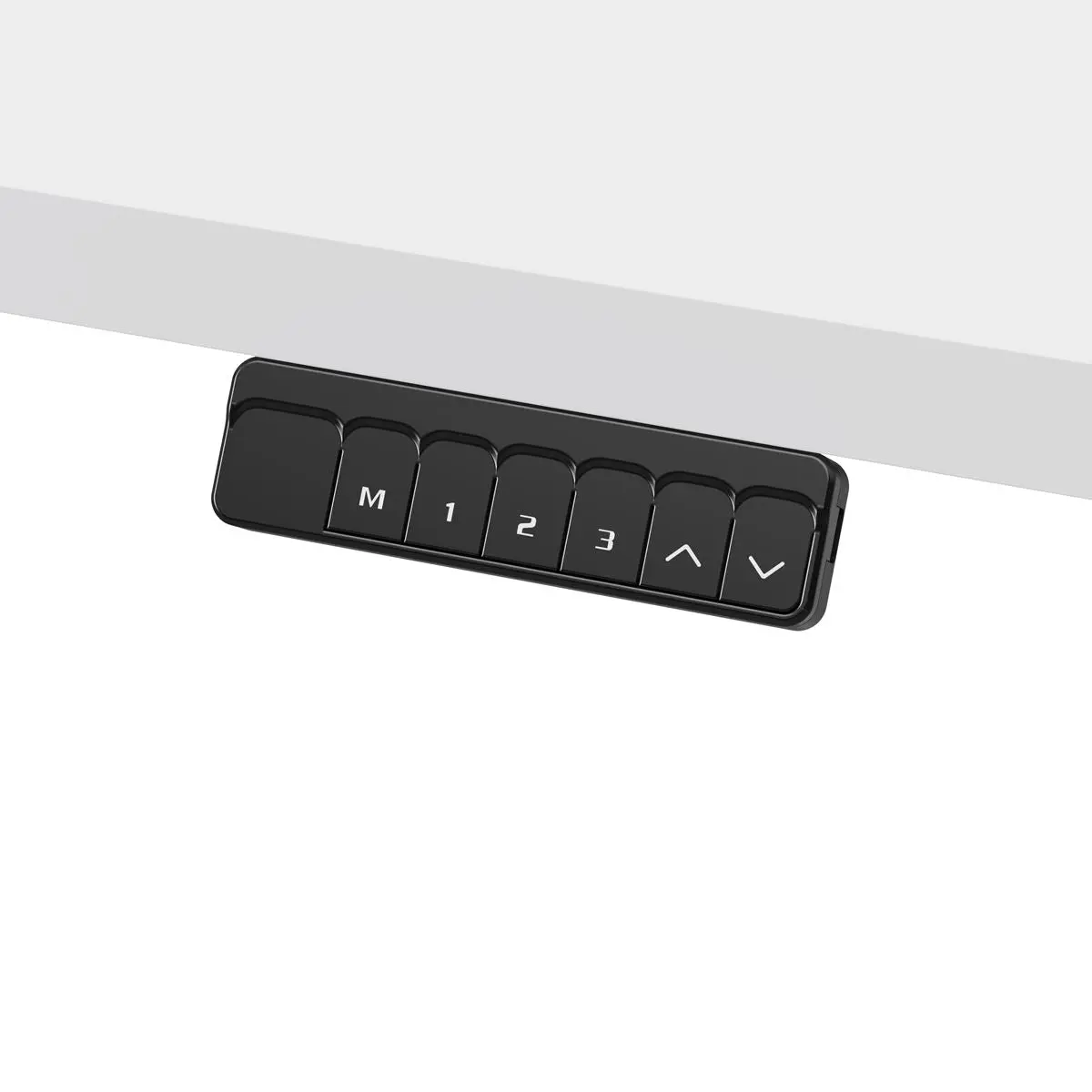 Dellonda White Electric Adjustable Office Standing Desk, Quiet & Fast 1200x600mm - Image 7