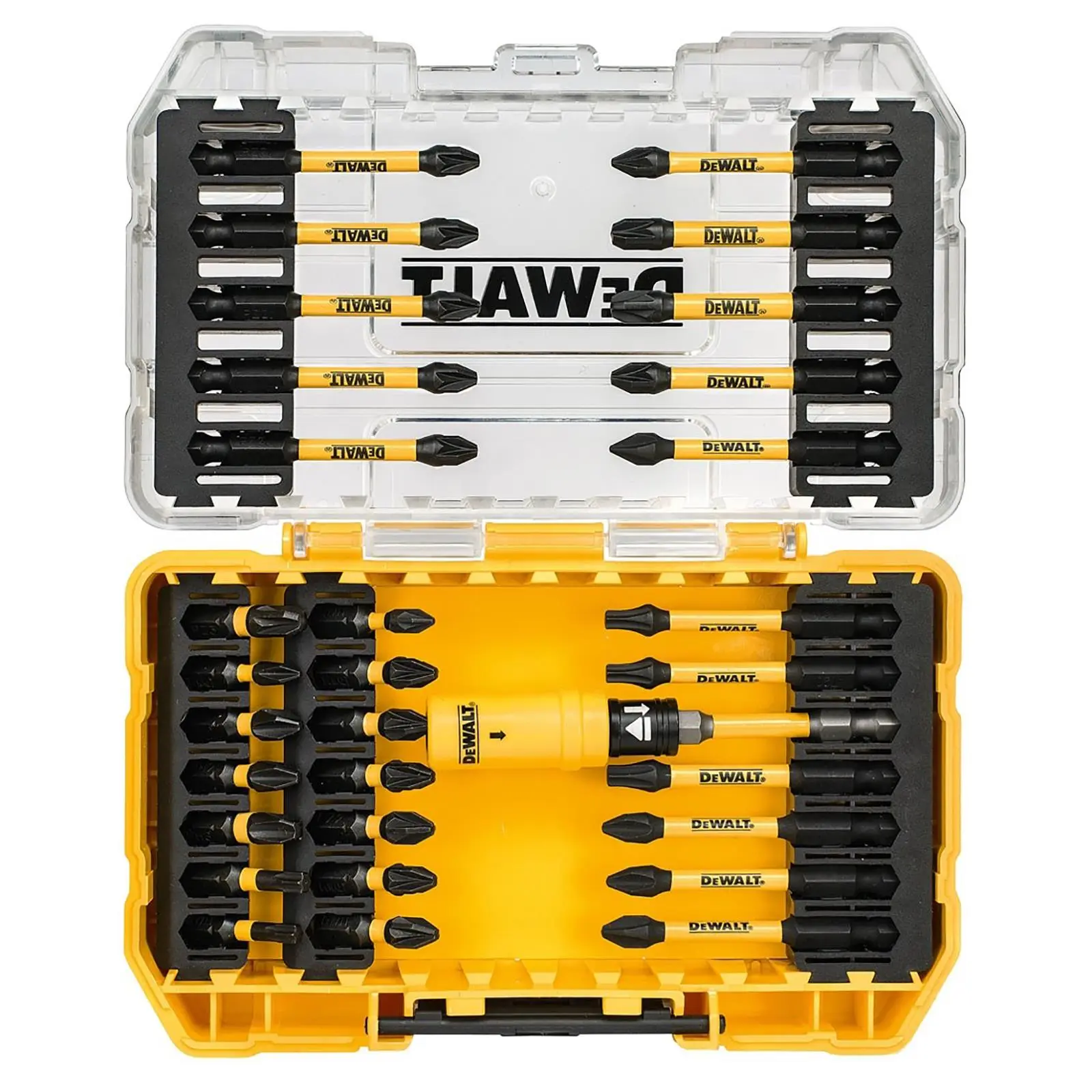 DeWalt FlexTorq Screwdriving Set 31 Piece in Tough Case Phillips Pozi Torx - Image 2
