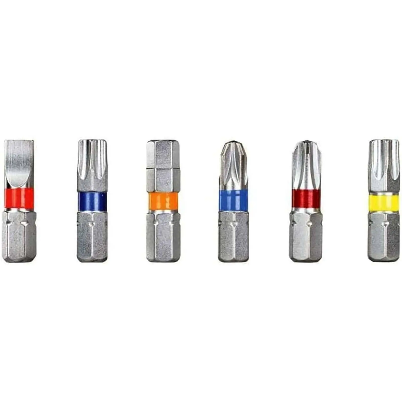 DeWalt Screwdriver Bit Set Colour Coded Magnetic Bit Holer Pozi Phillips Slotted Trx - Image 5