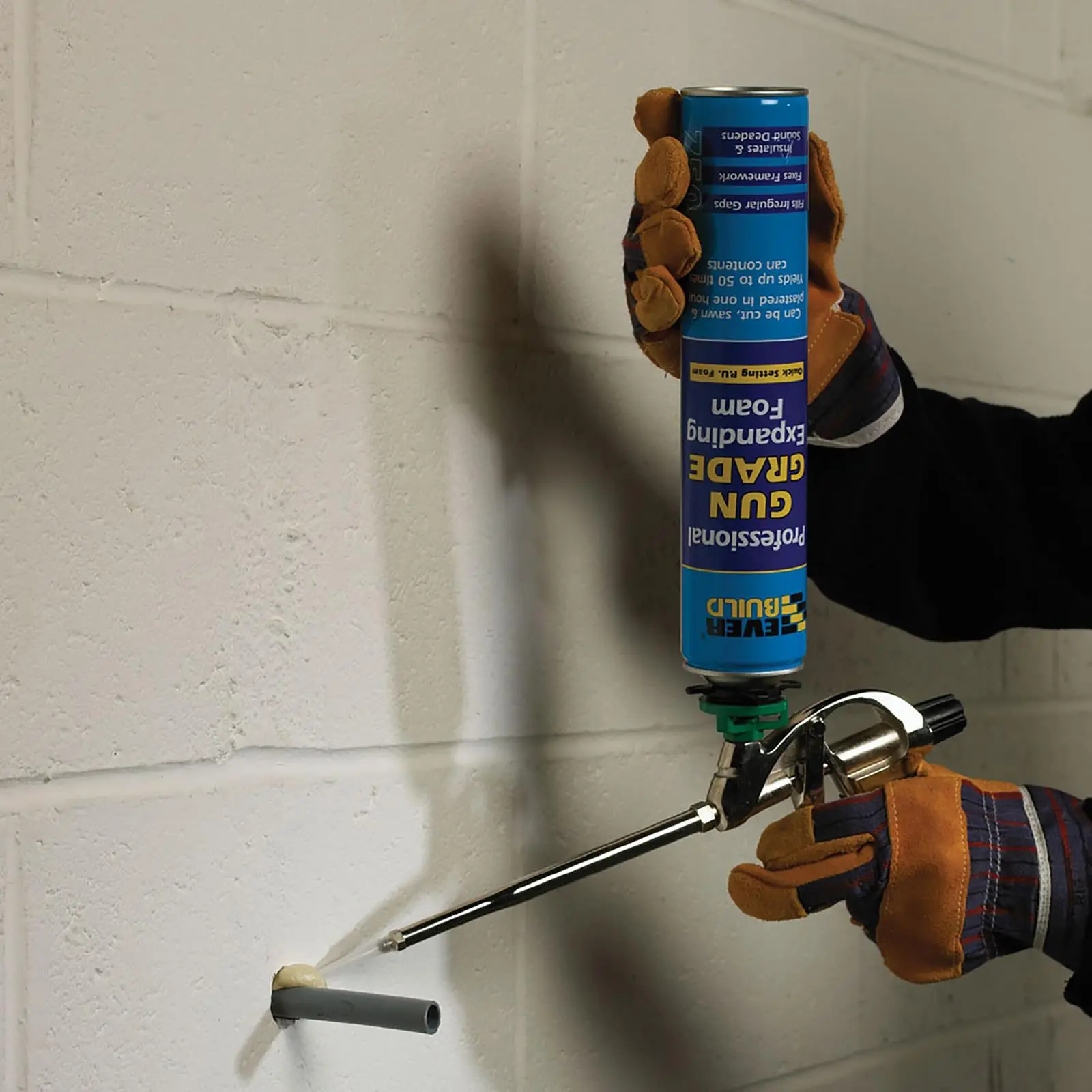 EverBuild Professional Gun Grade Expanding Foam 750ml Quick Setting PU Foam - Image 3