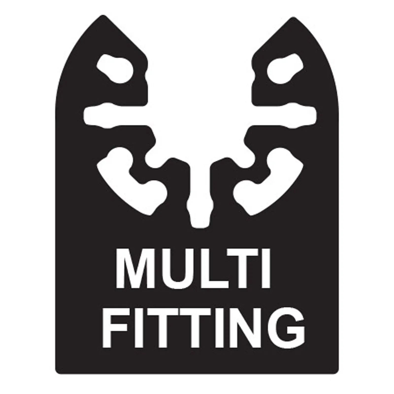 Faithfull 65mm Titanium Coated Flush Cut Multi Function Blade - Image 2