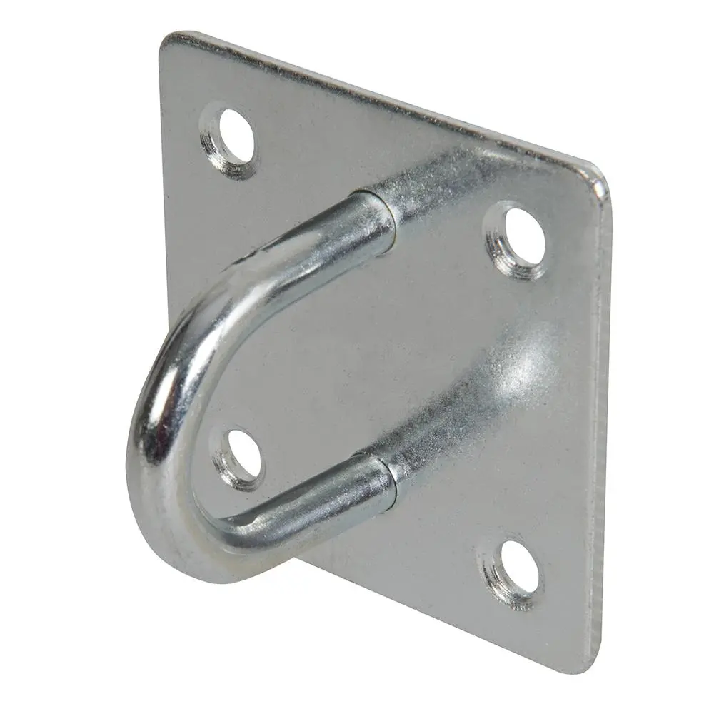 Fixman Chain Plate Electro Galvanised Staple 50mm x 50mm 566783