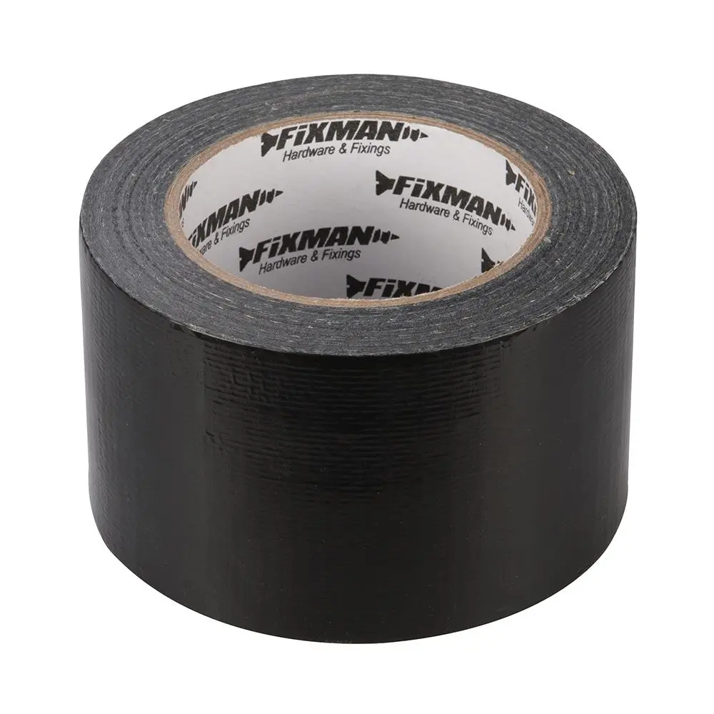 Fixman Duct Tape Heavy Duty Black 72mm x 50m