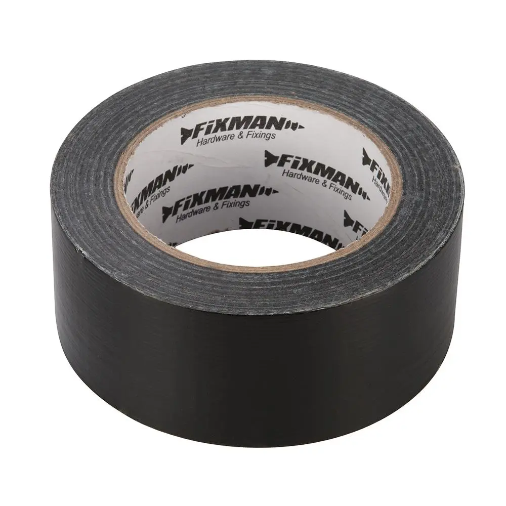 Fixman Heavy Duty Duct Tape 50mm x 50m Black 188845