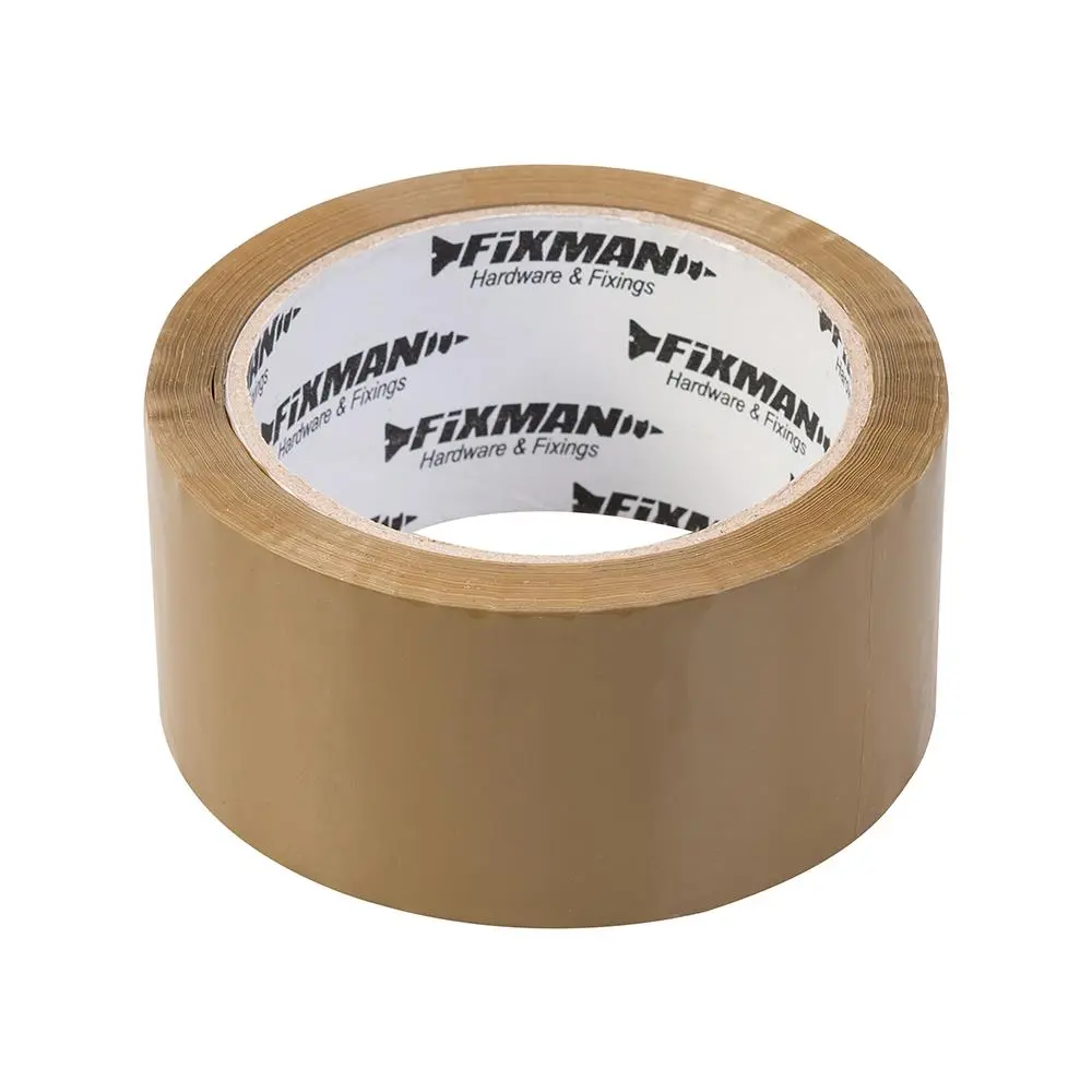 Fixman Packing Tape 48mm x 66m Brown 6pk 967758 - Image 2