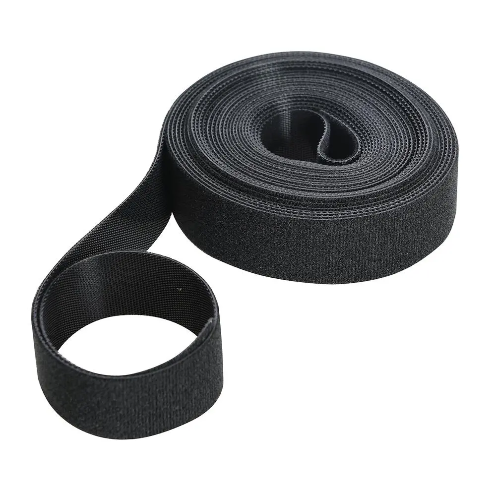 Fixman Self Wrap Hook and Loop Tape Black - Choose Size - Image 2