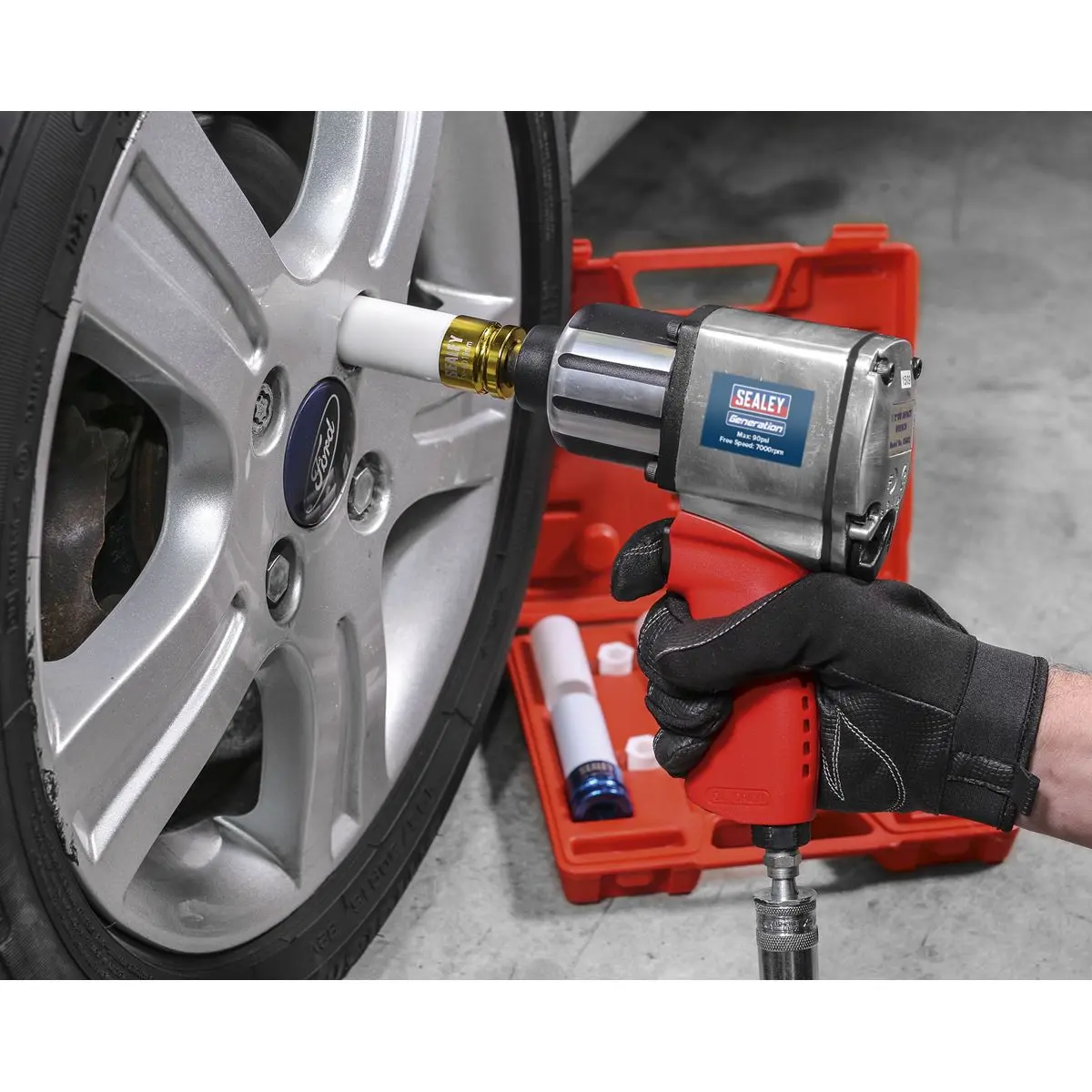 Generation Air Impact Wrench 1/2"Sq Drive - Twin Hammer - Image 3
