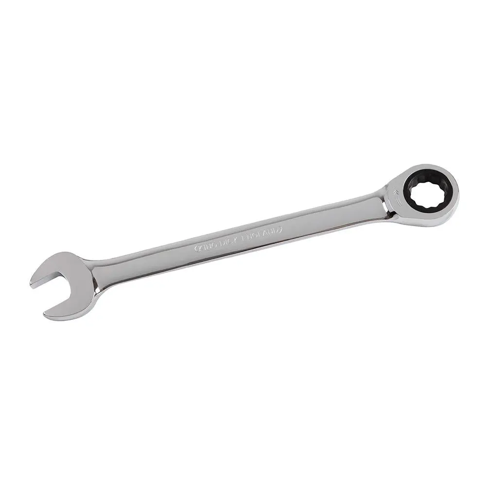 King Dick Ratchet Combination Spanner Wrench Metric - Choose Size - Image 10