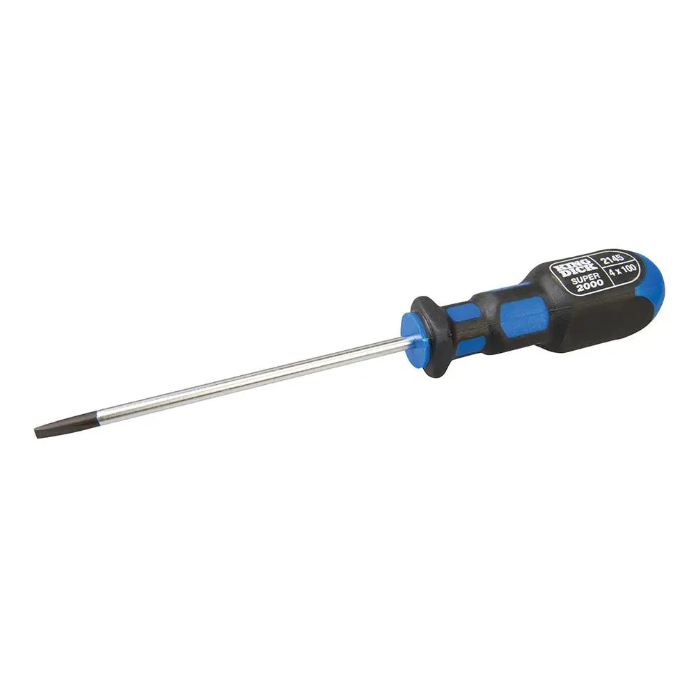 King Dick Slotted Electricians Screwdriver 4.0 x 100mm 21452 - Image 4
