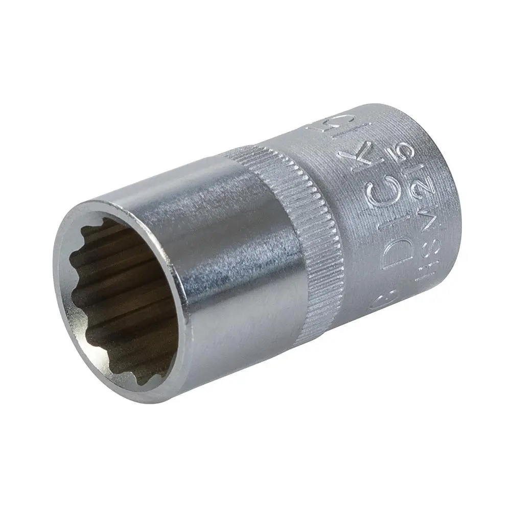 King Dick Socket SD 1/2" Metric 12pt 15mm HSM215 - Image 2