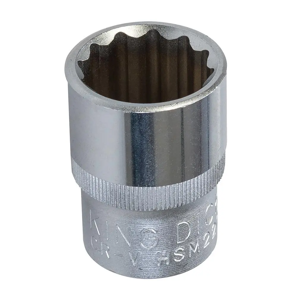 King Dick Socket SD 1/2" Metric 12pt 20mm HSM220