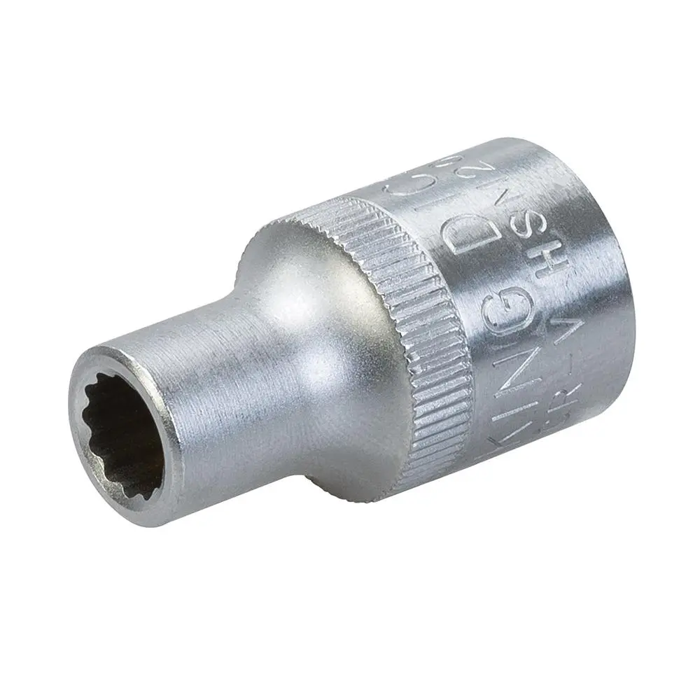 King Dick Socket SD 1/2" Metric 12pt 8mm HSM208 - Image 2