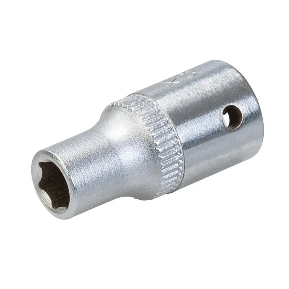 King Dick Socket SD 1/4" Metric 6pt 4mm ESM404