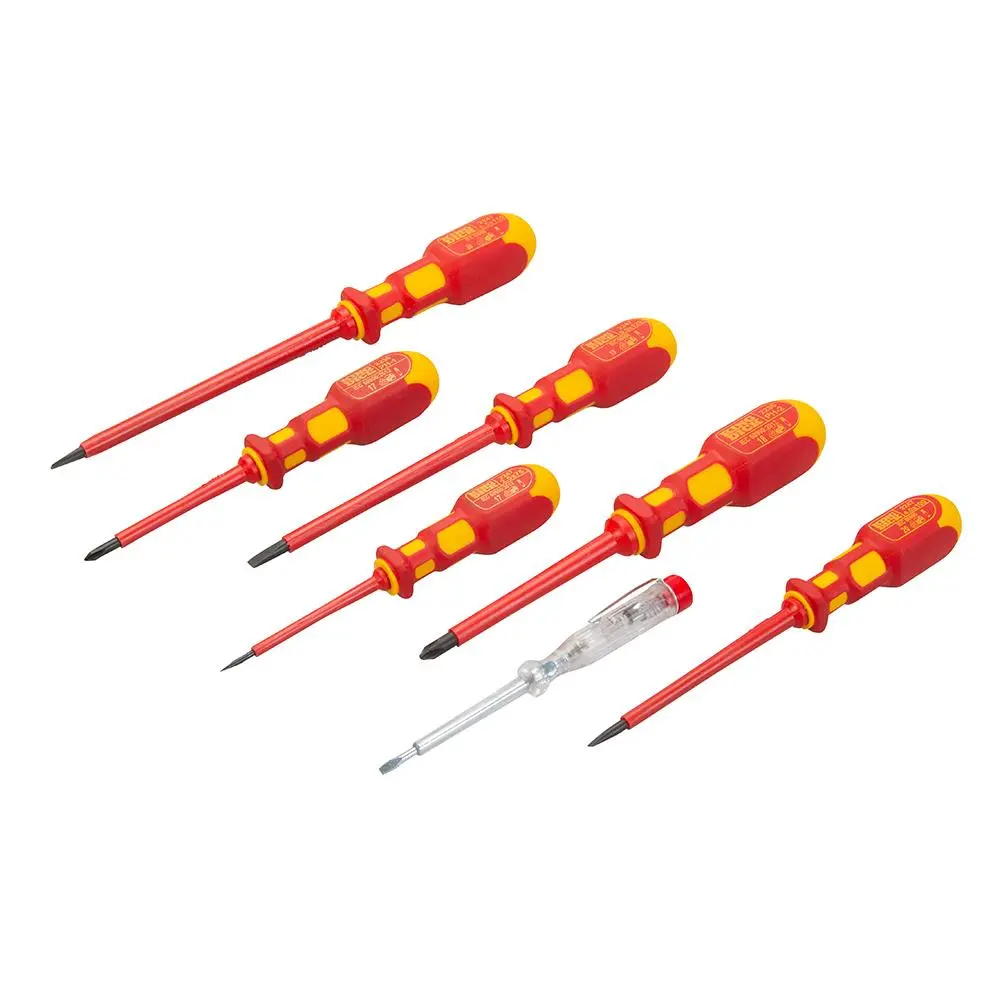King Dick VDE Screwdriver Set 7pce PH & Slotted 25604 - Image 2