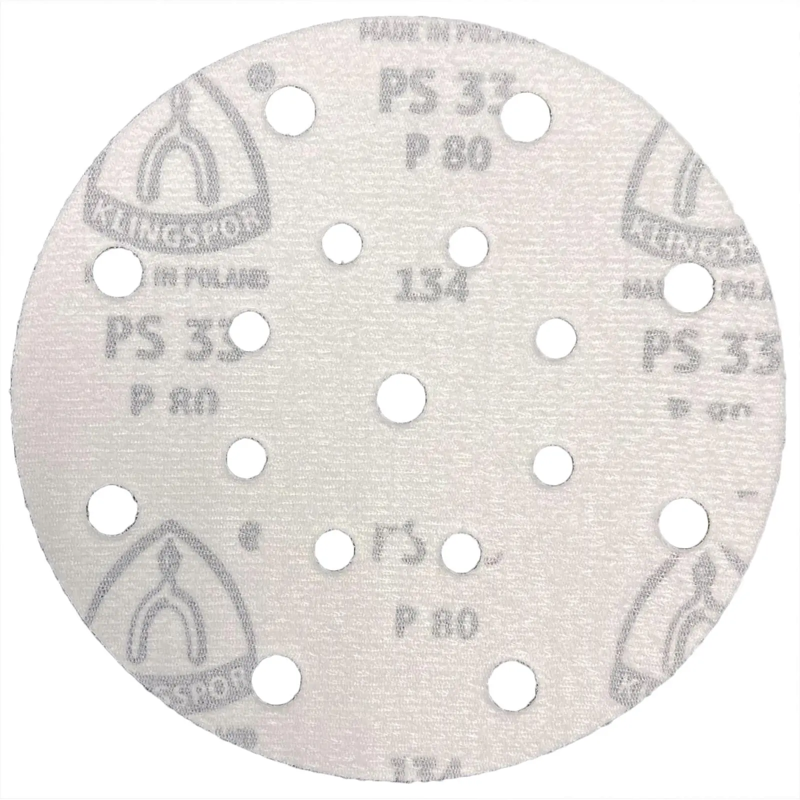 Klingspor Hook and Loop Sanding Discs 150mm PS33 17 Holes GLS51 40-400 Grit - Choose Grit - Image 3