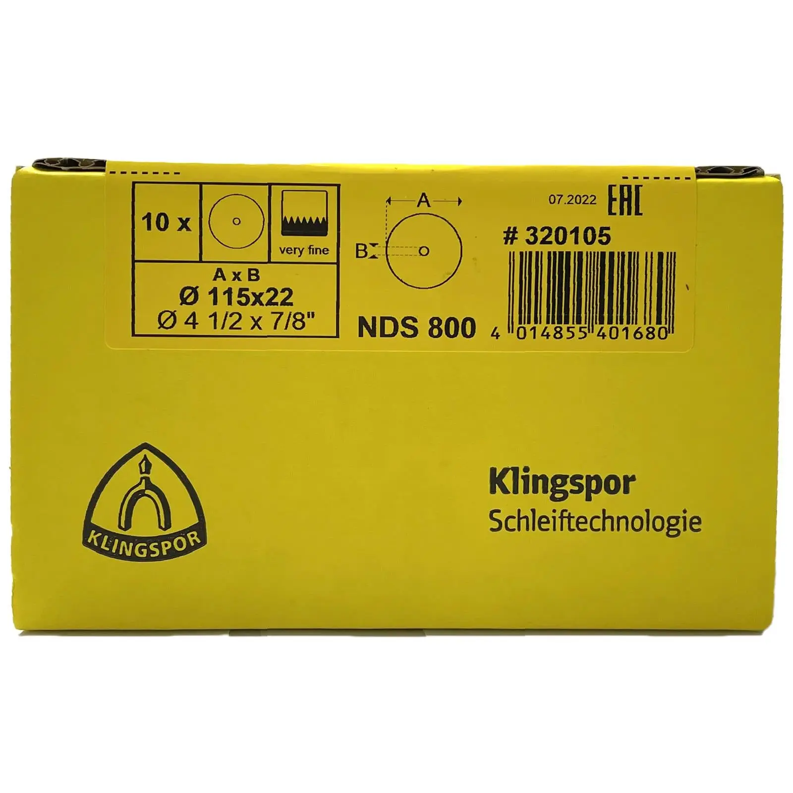 Klingspor Non Woven Web Discs for Metals Stainless Steel Like Scotch Brite 115mm - Image 24