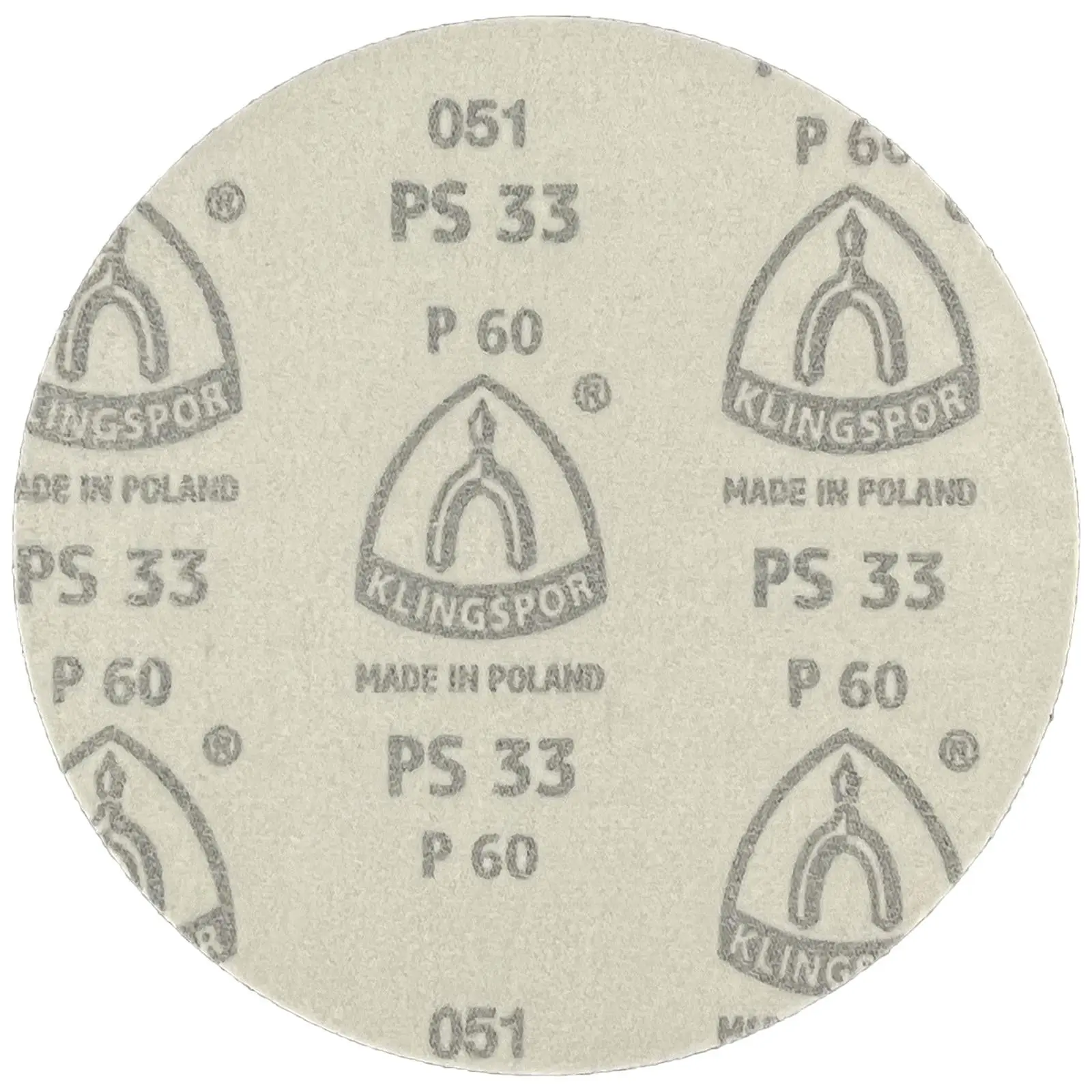 Klingspor Sanding Discs Hook and Loop 150mm PS33 No Hole 40-600 Grit - Image 3