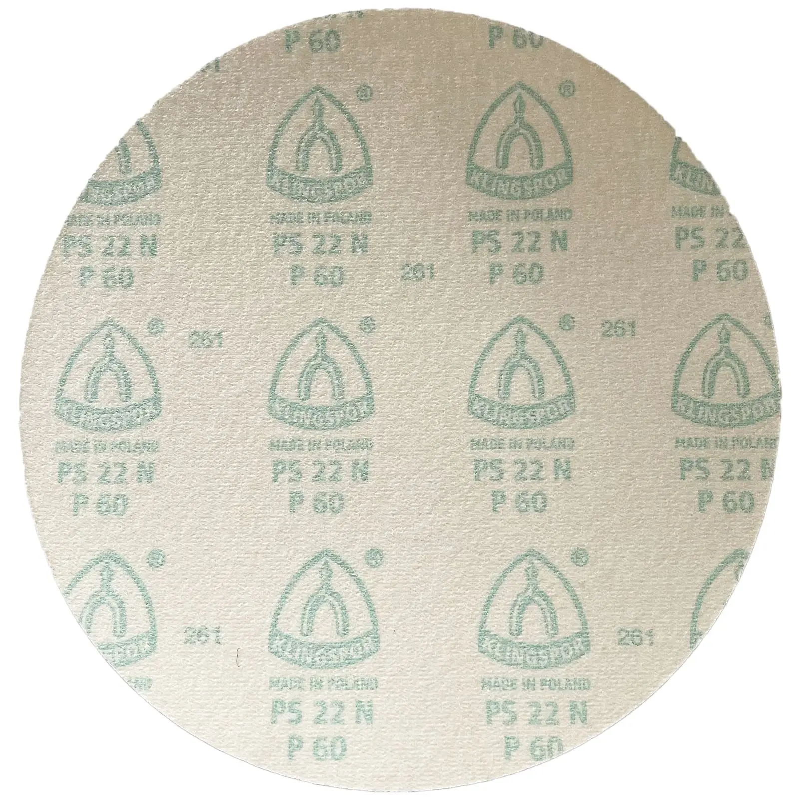 Klingspor Sanding Discs Hook and Loop 300mm PS22K Aluminium Oxide No Hole Pattern - Image 3