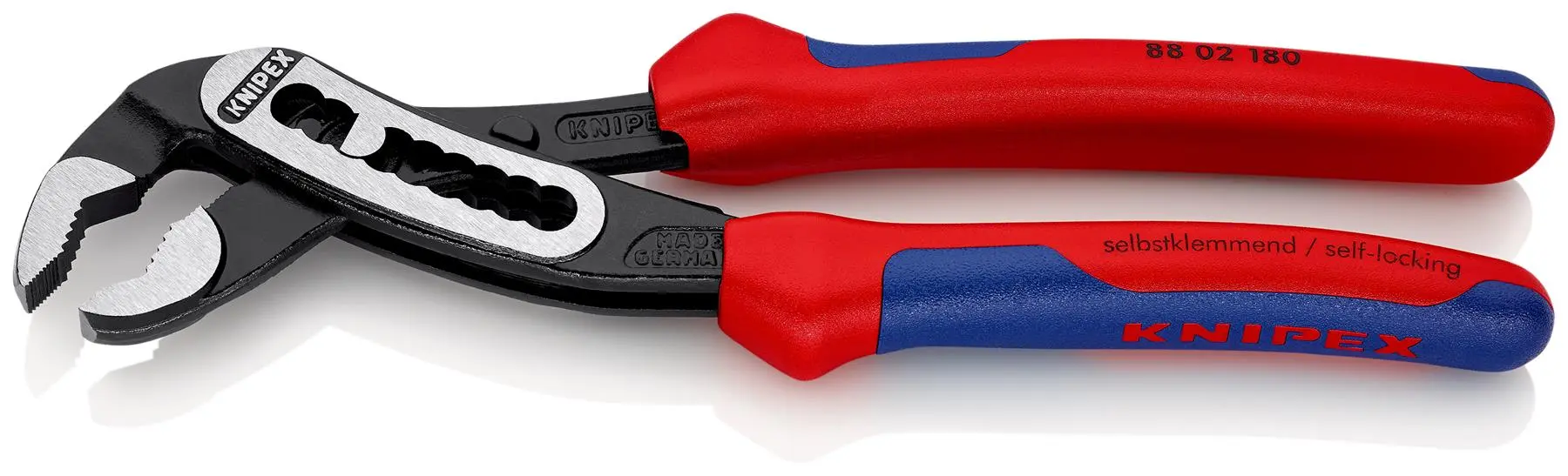 KNIPEX Alligator Water Pump Pliers 180mm Multi Component Grips 88 02 180 - Image 2