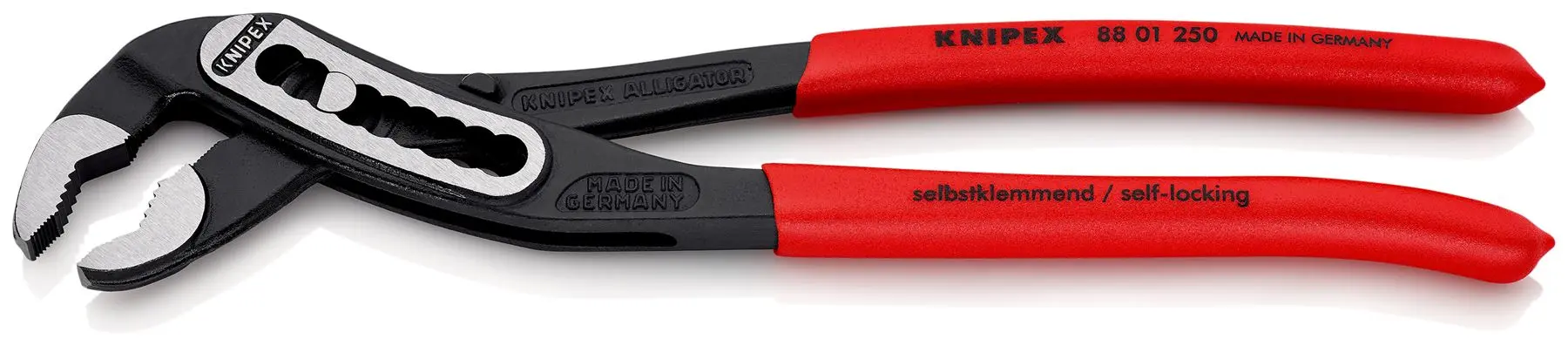 KNIPEX Alligator Water Pump Pliers 250mm Plastic Coated Handles Non Slip 88 01 250 SB - Image 2