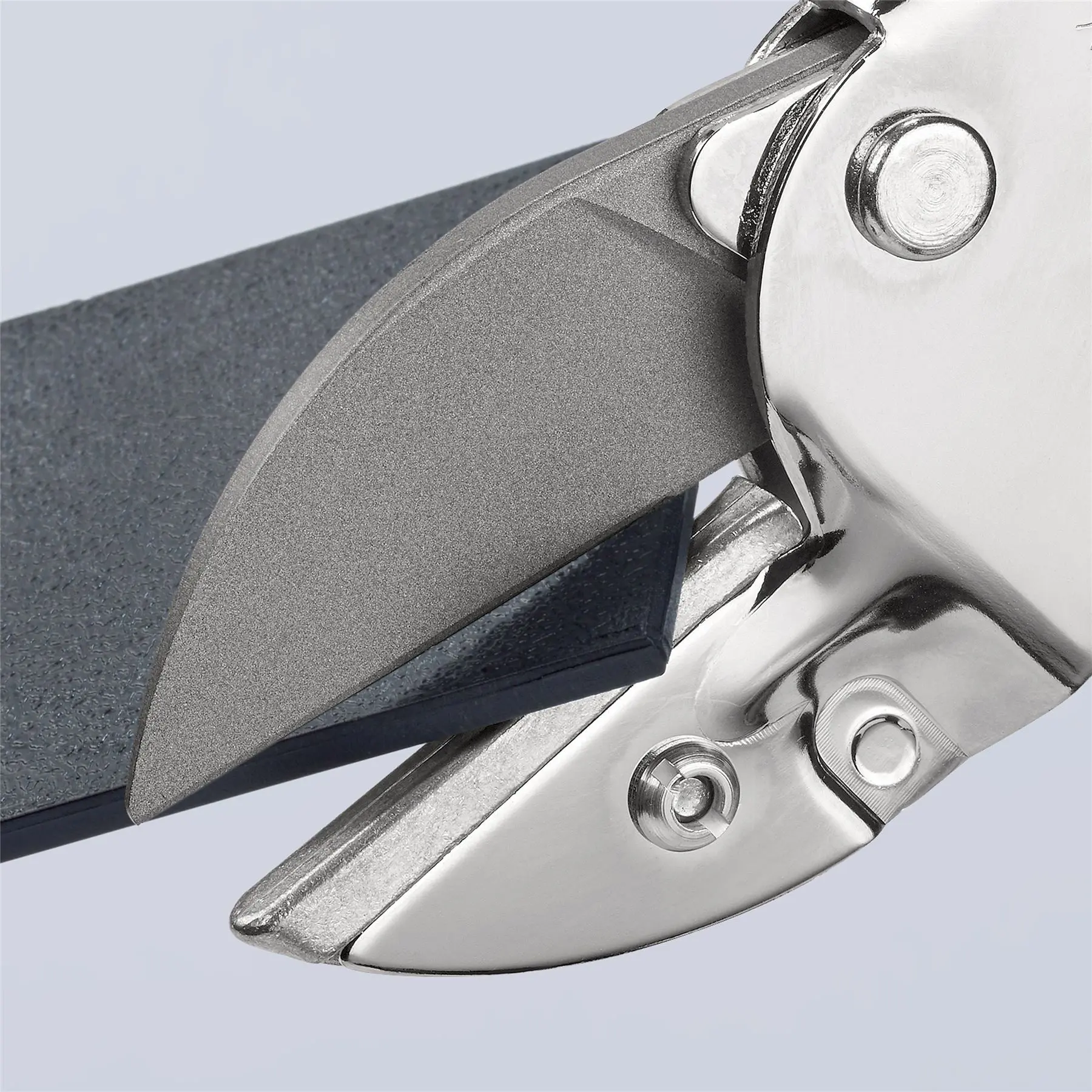 Knipex Anvil Shears 200mm Chrome Plated with Plastic Grips 94 55 200 - Image 4