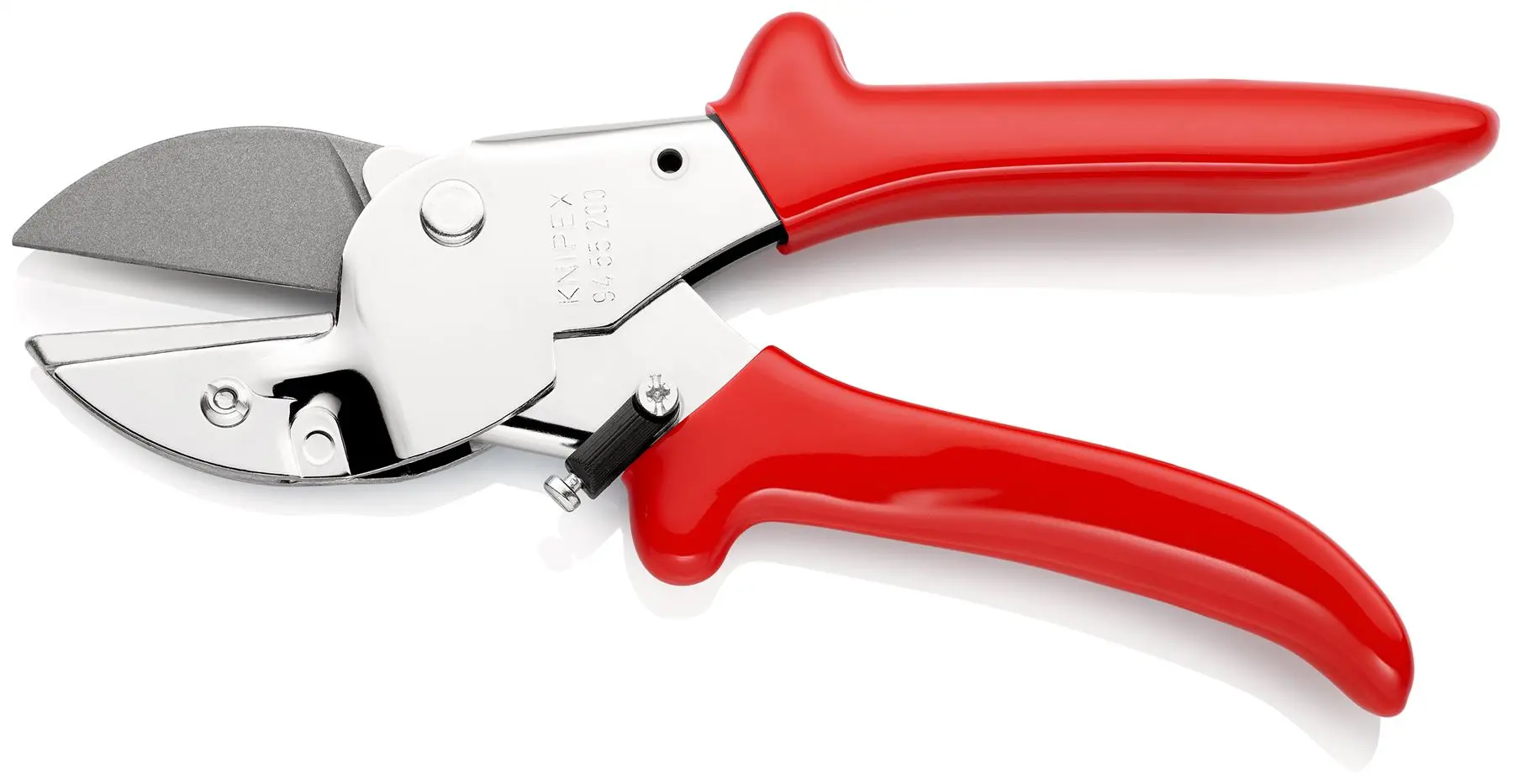 Knipex Anvil Shears 200mm Chrome Plated with Plastic Grips 94 55 200 - Image 6
