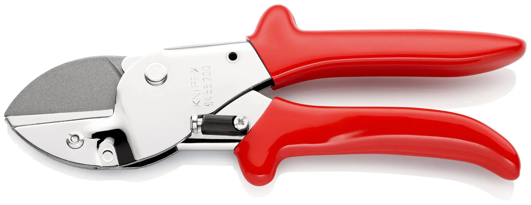 Knipex Anvil Shears 200mm Chrome Plated with Plastic Grips 94 55 200 - Image 7