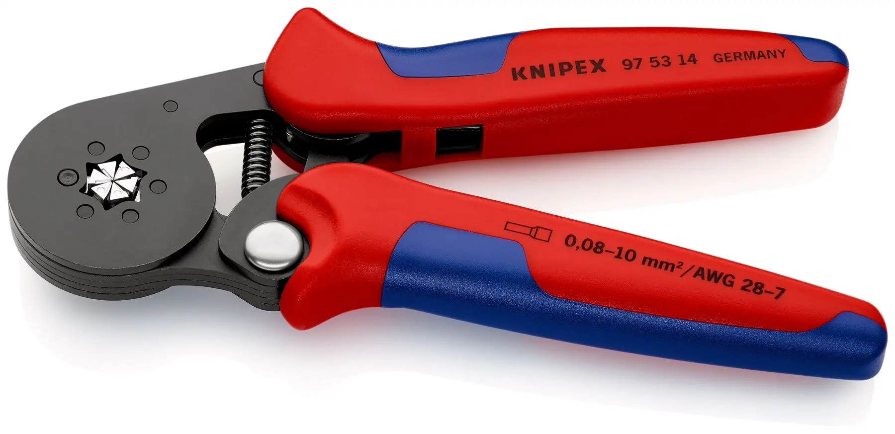 Knipex Automatic Crimping Pliers for Wire Ferrules 0.08-16mm Capacity 97 53 14 - Image 3
