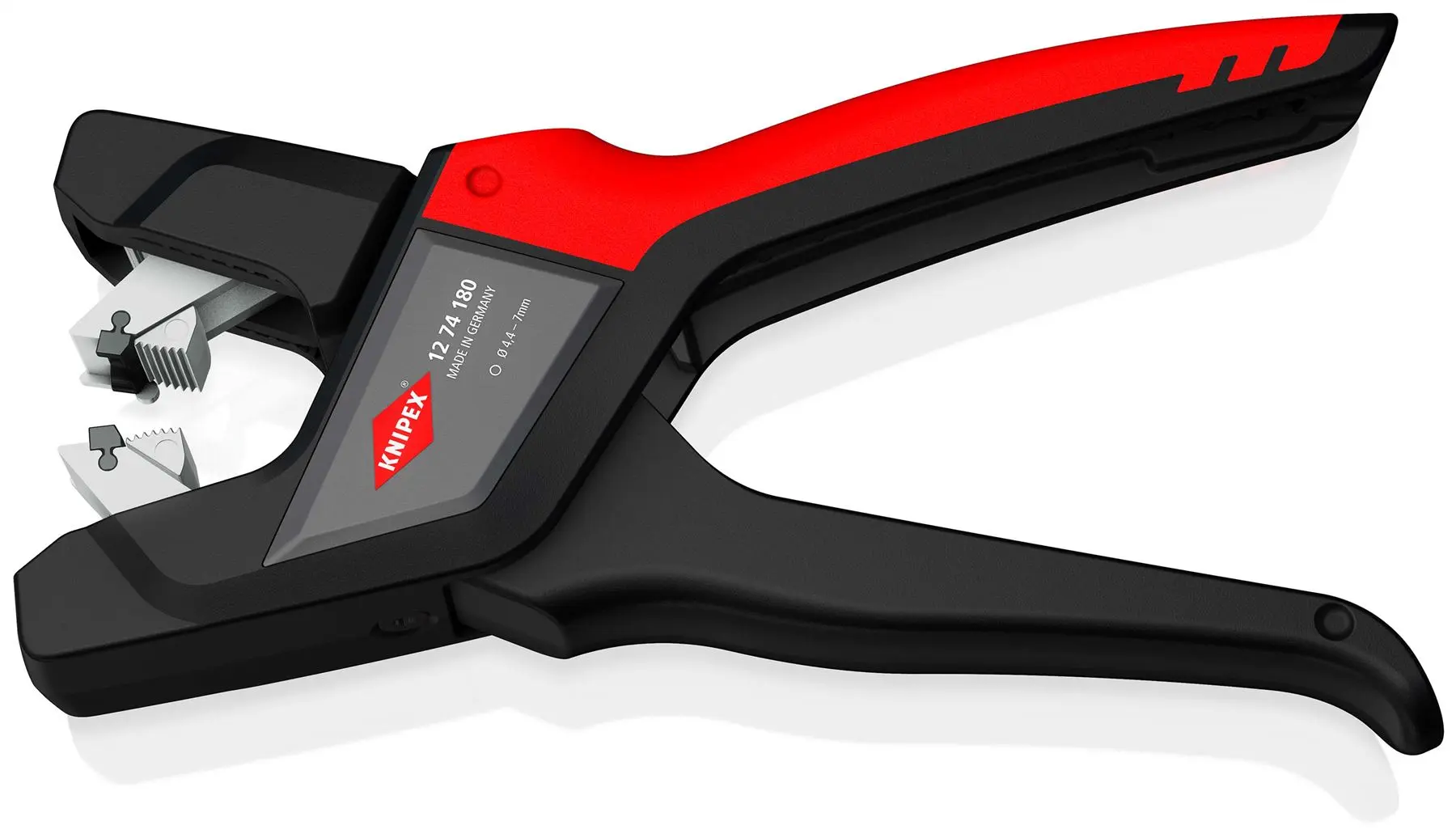 KNIPEX Automatic Wire Stripping Pliers 4.4-7mm 12 74 180 - Image 2