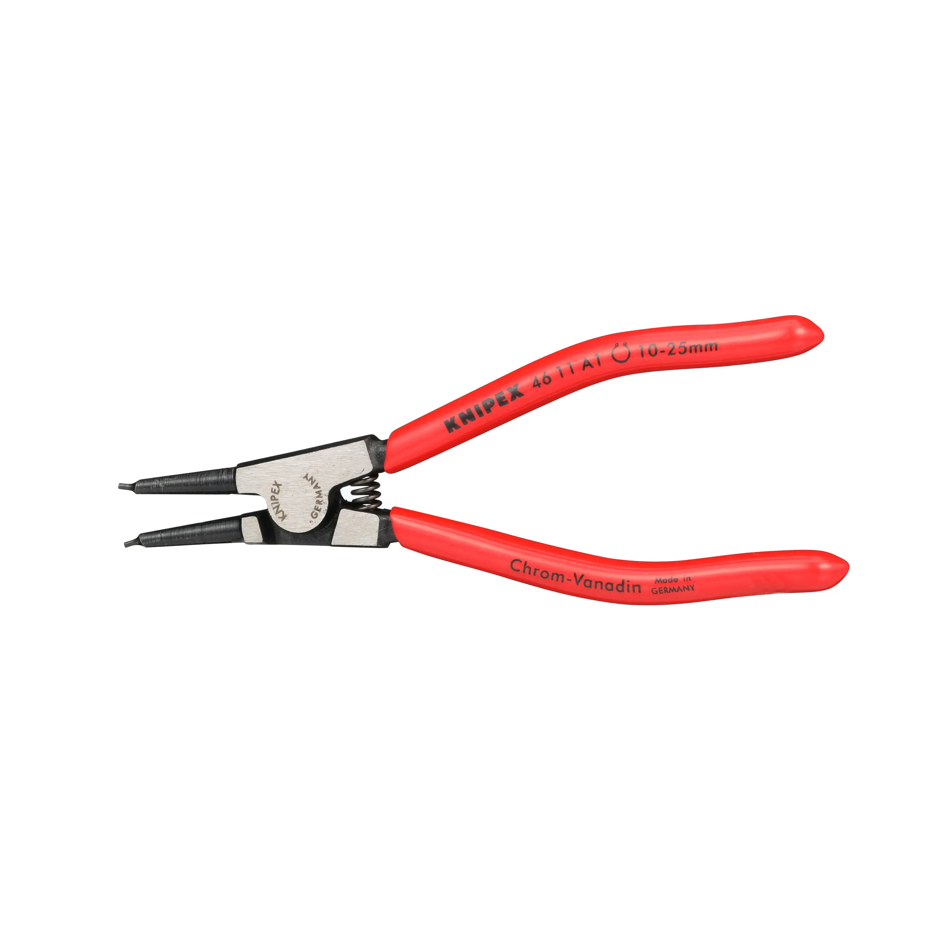 KNIPEX Circlip Pliers for External Circlips on Shafts 140mm 1.3mm Diameter Tips 46 11 A1 - Image 4
