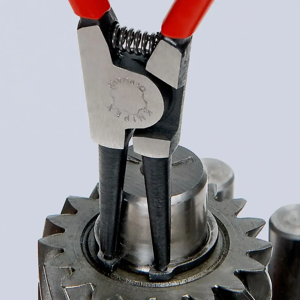 KNIPEX Circlip Pliers for External Circlips on Shafts 180mm 1.8mm Diameter Tips 46 11 A2 SB - Image 3