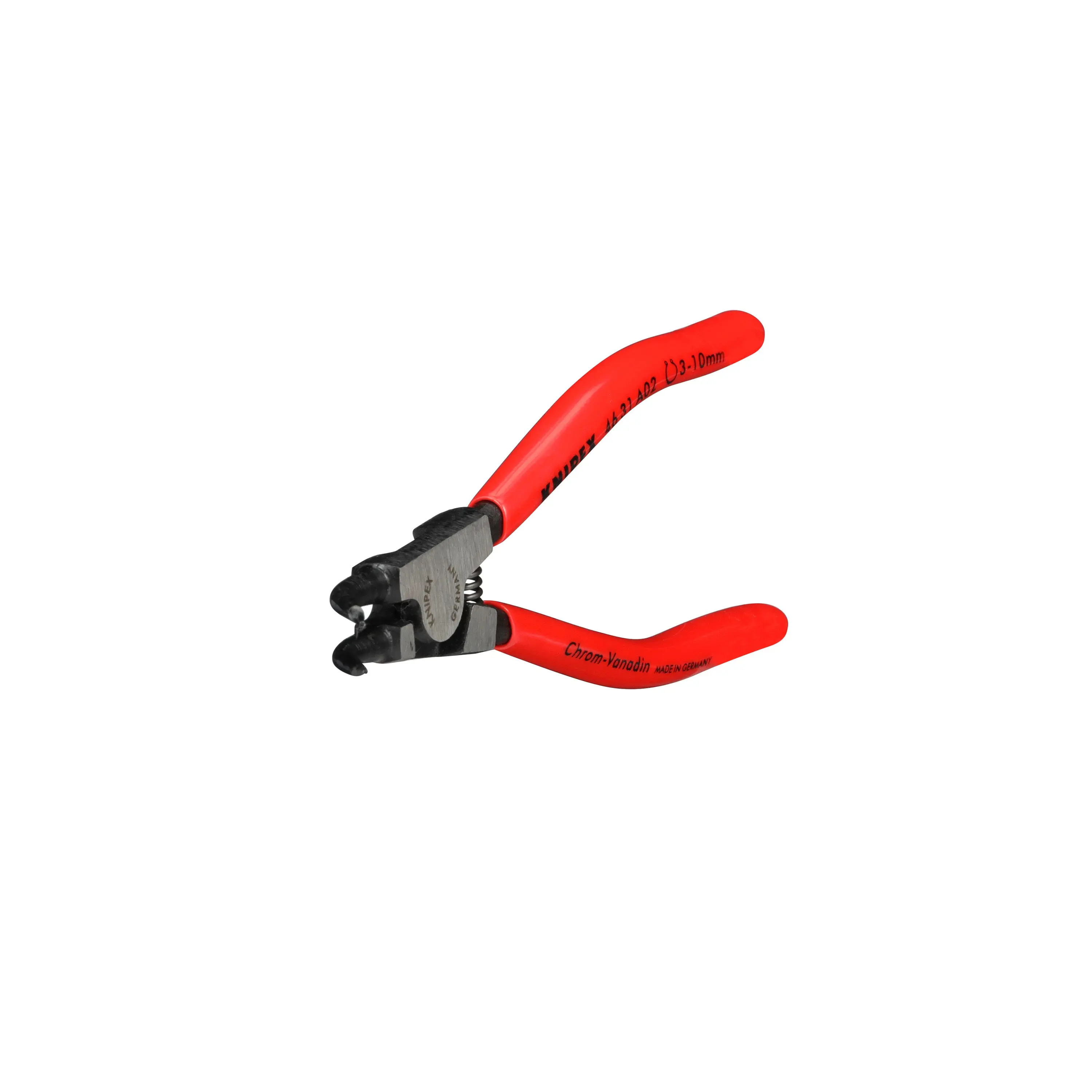 KNIPEX Circlip Pliers for External Circlips on Shafts 45° Angled 130mm 0.9mm Diameter Tips 46 31 A02 - Image 23