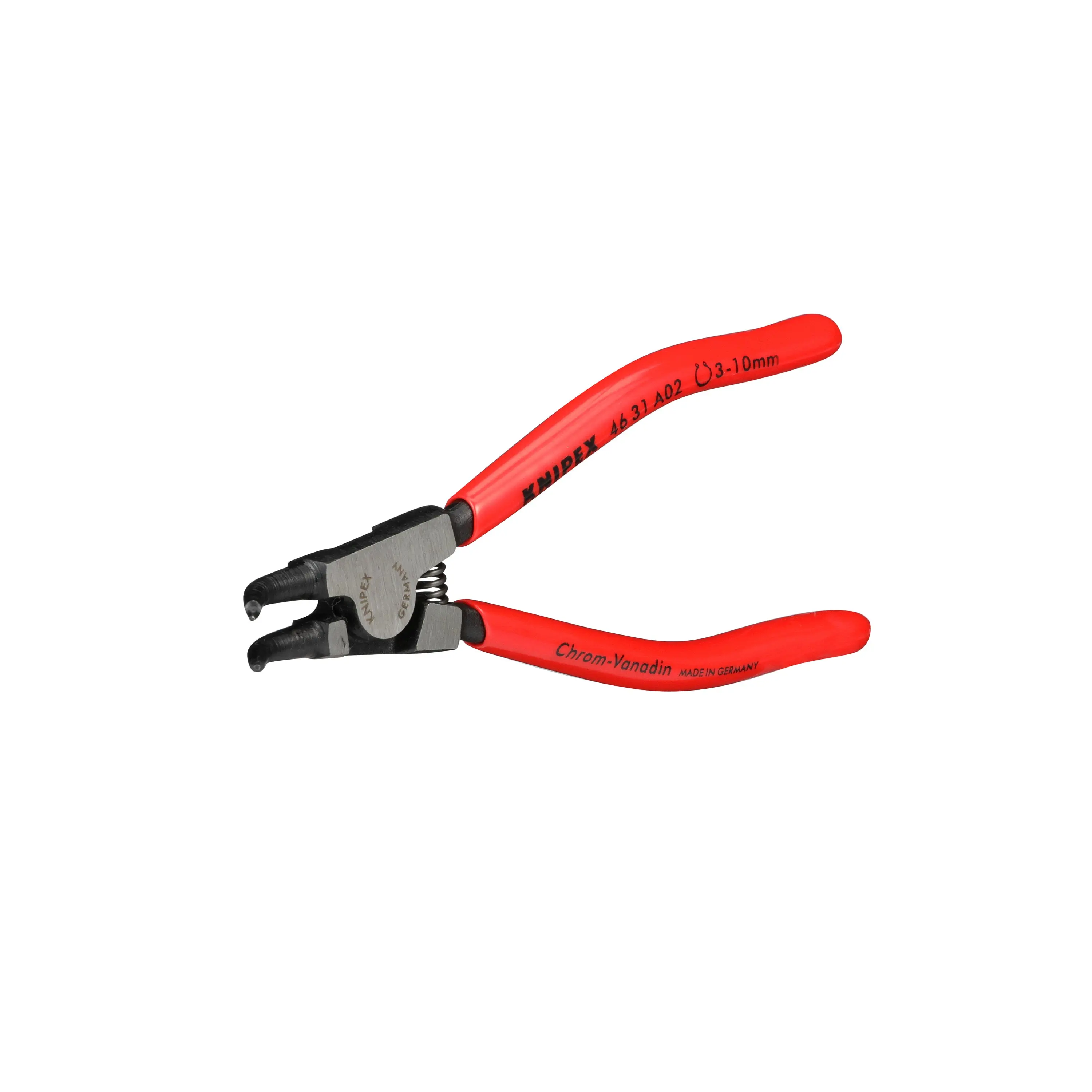 KNIPEX Circlip Pliers for External Circlips on Shafts 45° Angled 130mm 0.9mm Diameter Tips 46 31 A02 - Image 24