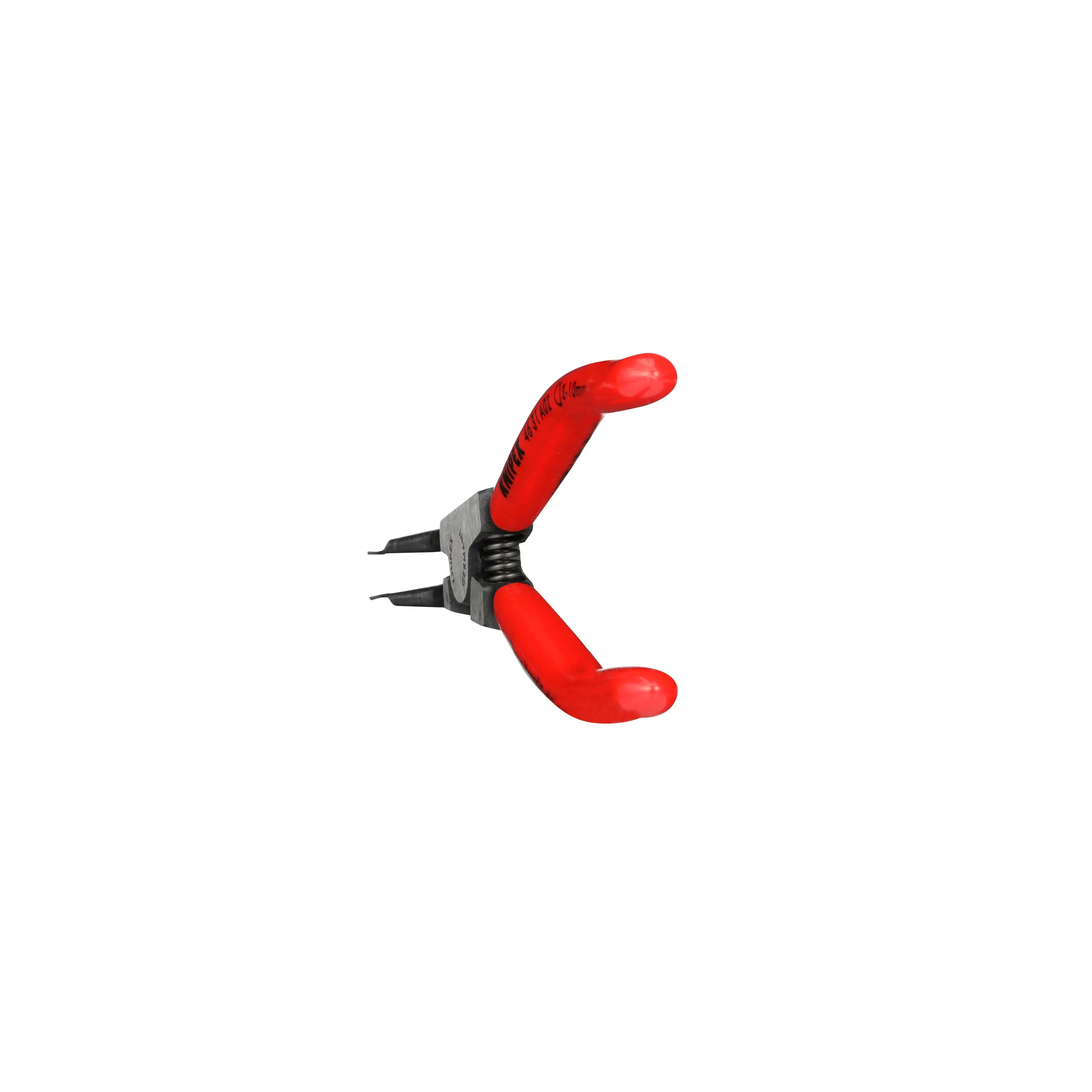 KNIPEX Circlip Pliers for External Circlips on Shafts 45° Angled 130mm 0.9mm Diameter Tips 46 31 A02 - Image 8