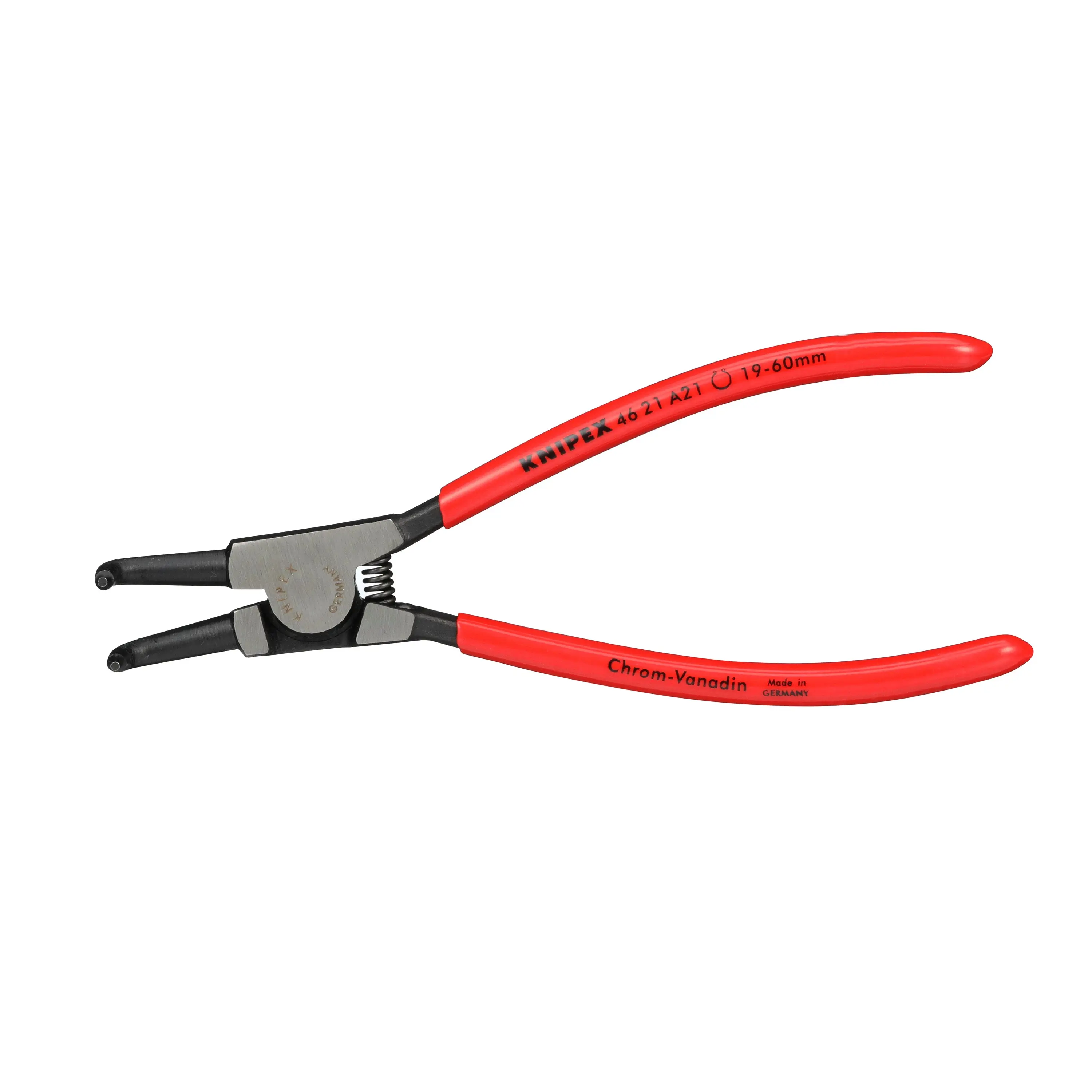 KNIPEX Circlip Pliers for External Circlips on Shafts 90° Angled 170mm 1.8mm Diameter Tips 46 21 A21 - Image 3