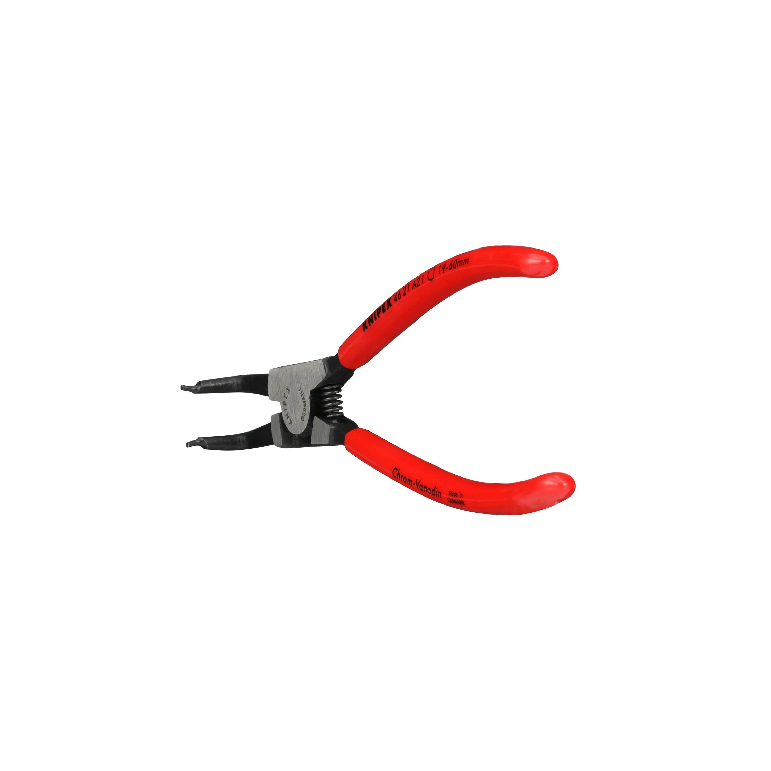 KNIPEX Circlip Pliers for External Circlips on Shafts 90° Angled 170mm 1.8mm Diameter Tips 46 21 A21 - Image 7